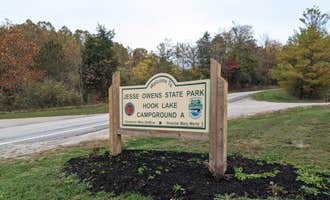 Camping near Sawmill (Campground D) — Jesse Owens State Park: Hook Lake (Campground A) — Jesse Owens State Park, McConnelsville, Ohio