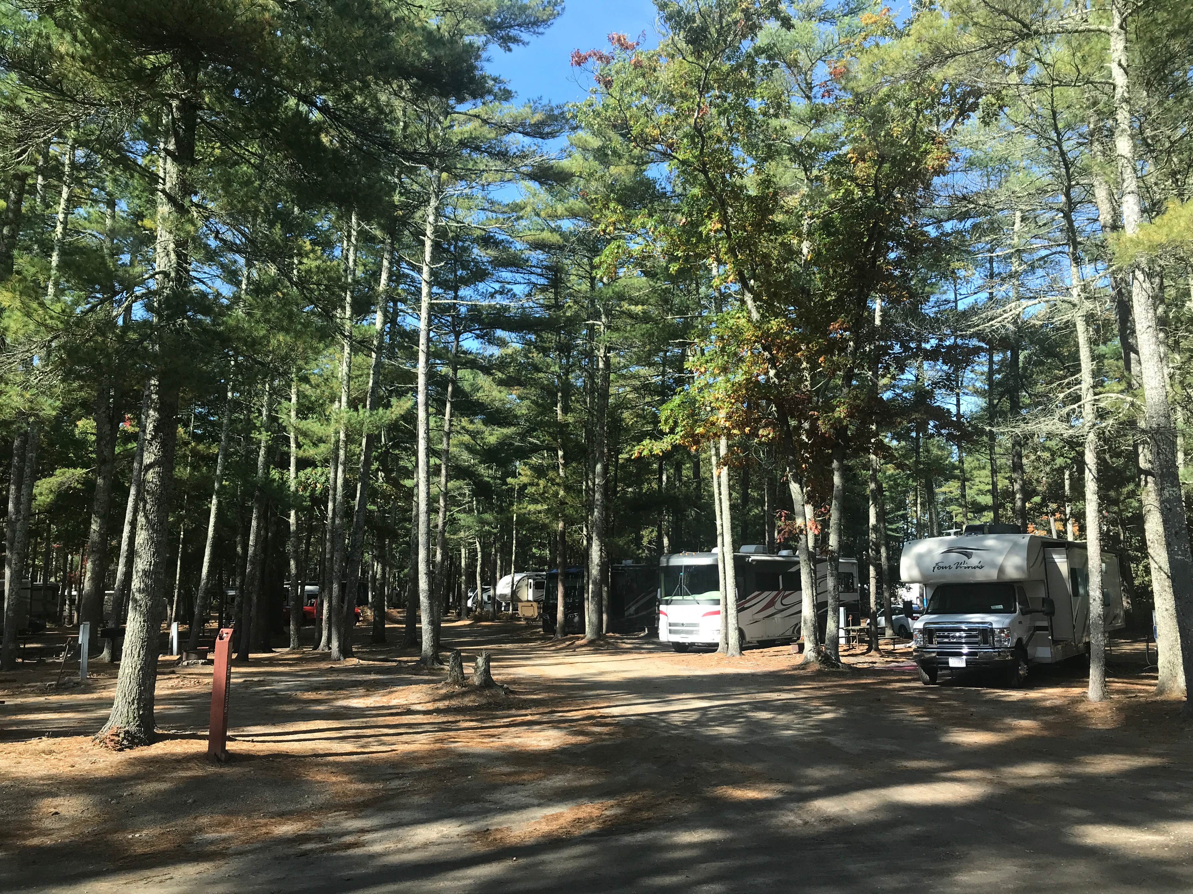 Mara S.'s photo of rv camping at Thousand Trails Gateway to Cape Cod near Southfield, MA