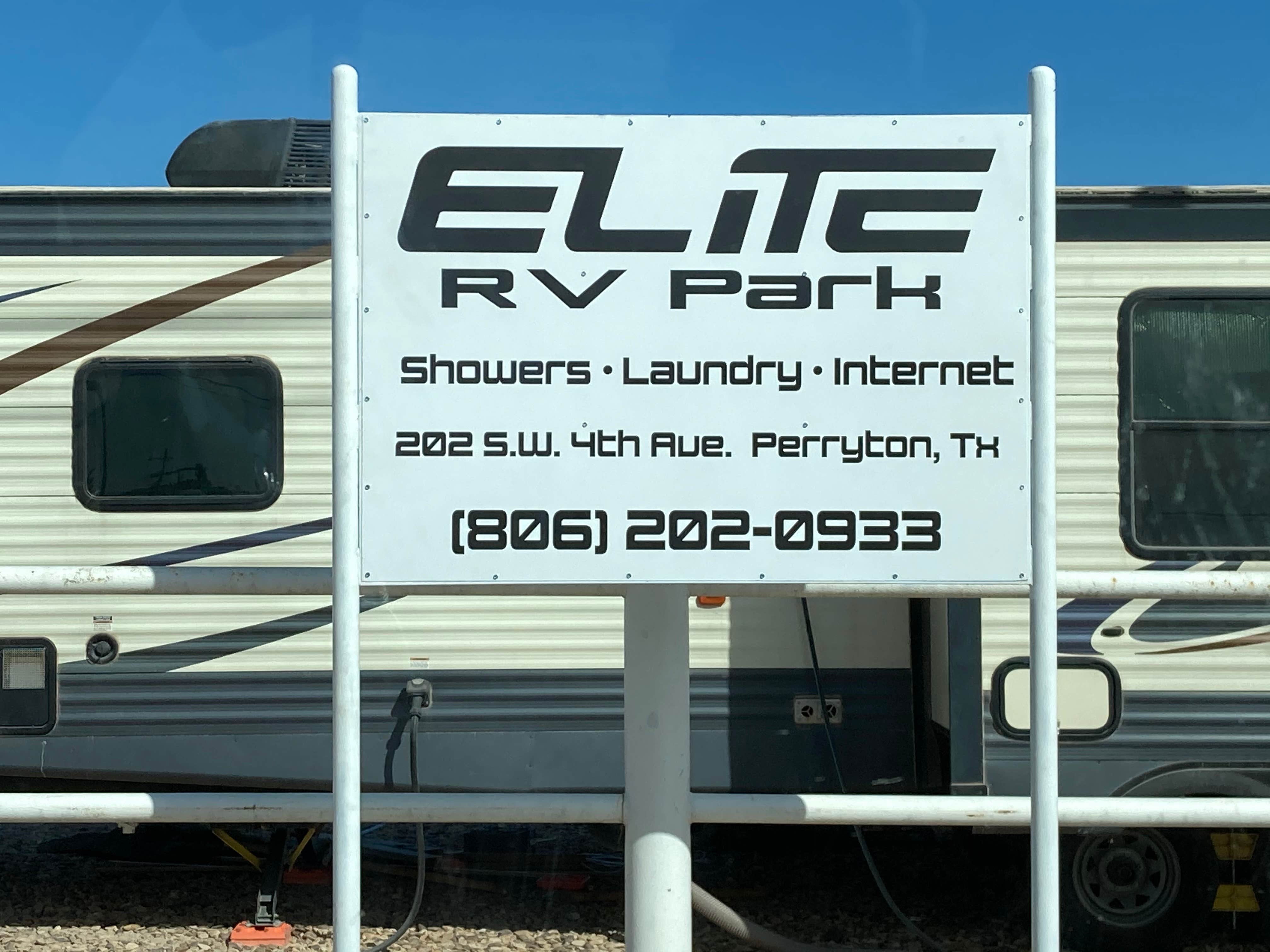 Sofia A.'s photo of rv camping at Wheatheart RV Park near Cisco, TX