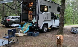 Camping near Luzerne Trail Camp: Canoe Harbor State Forest Campground & Canoe Camp, Luzerne, Michigan
