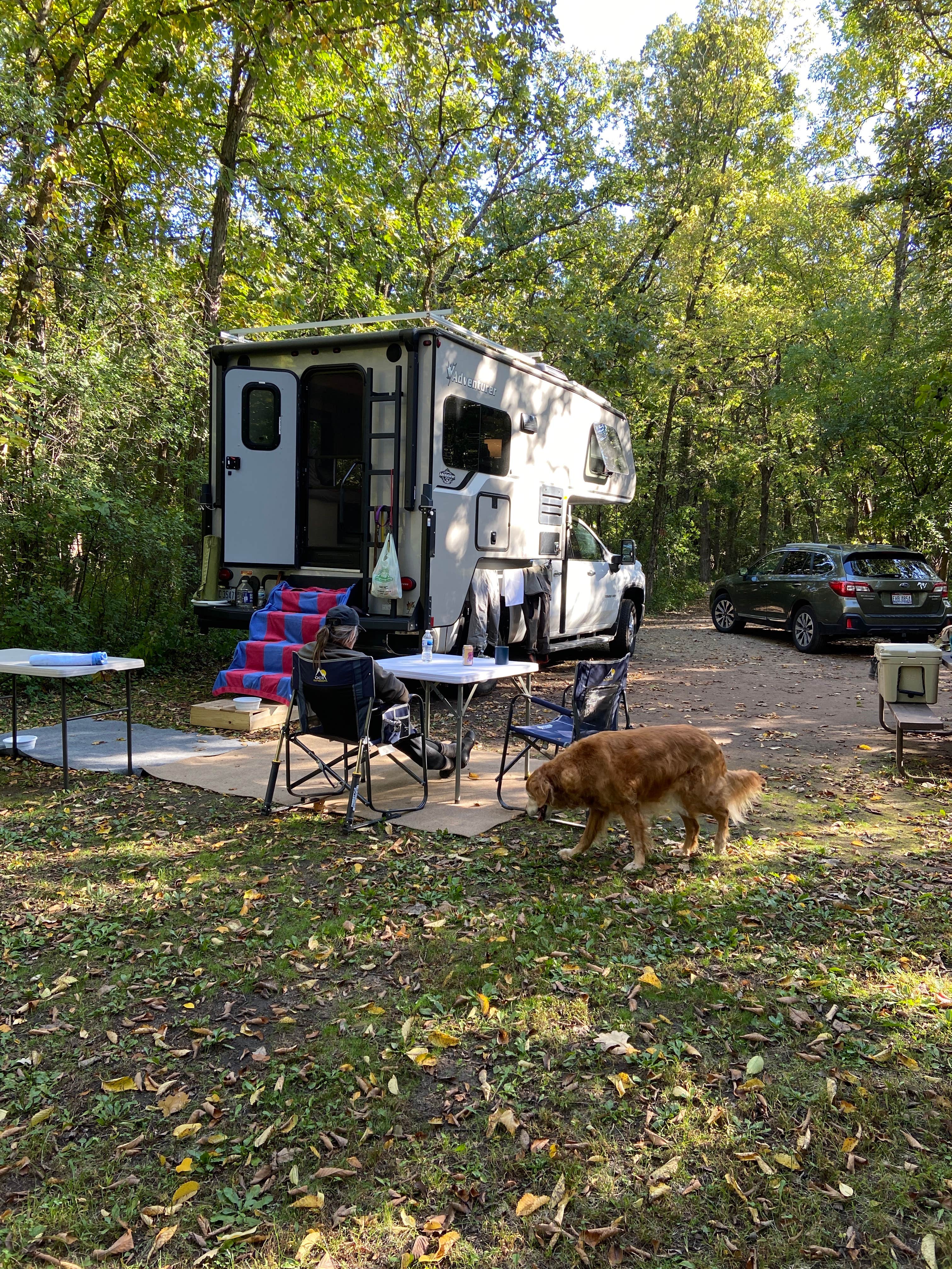 Laurel K.'s photo of rv camping at Willow River State Park Campground near Lino Lakes, MN