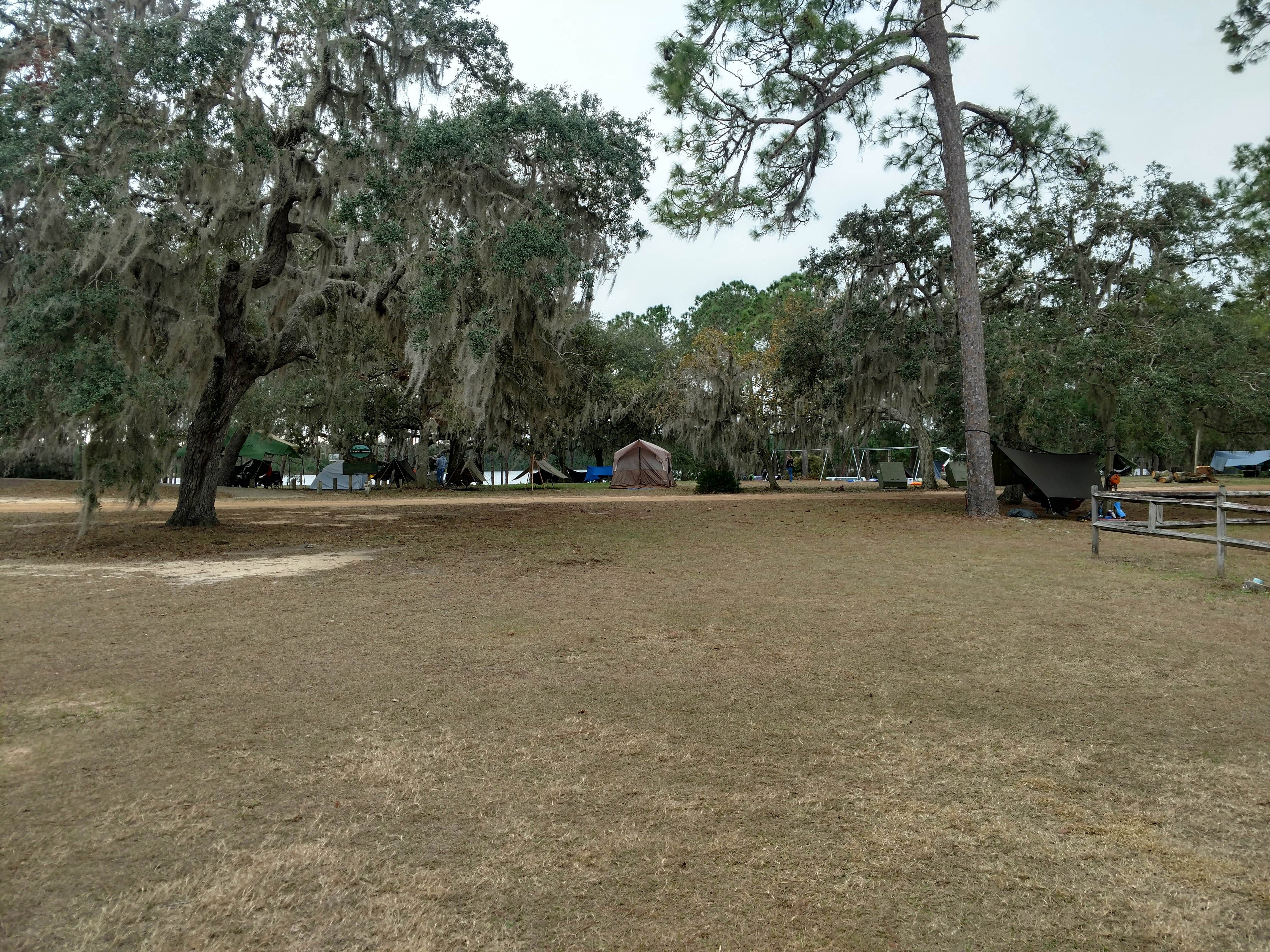 Jesse D.'s photo of tent camping at Doe Lake Campground near Orange City, FL