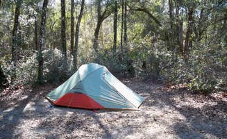 Jesse D.'s photo of tent camping at Crooked River Campground — Withlacoochee State Forest near Tampa, FL