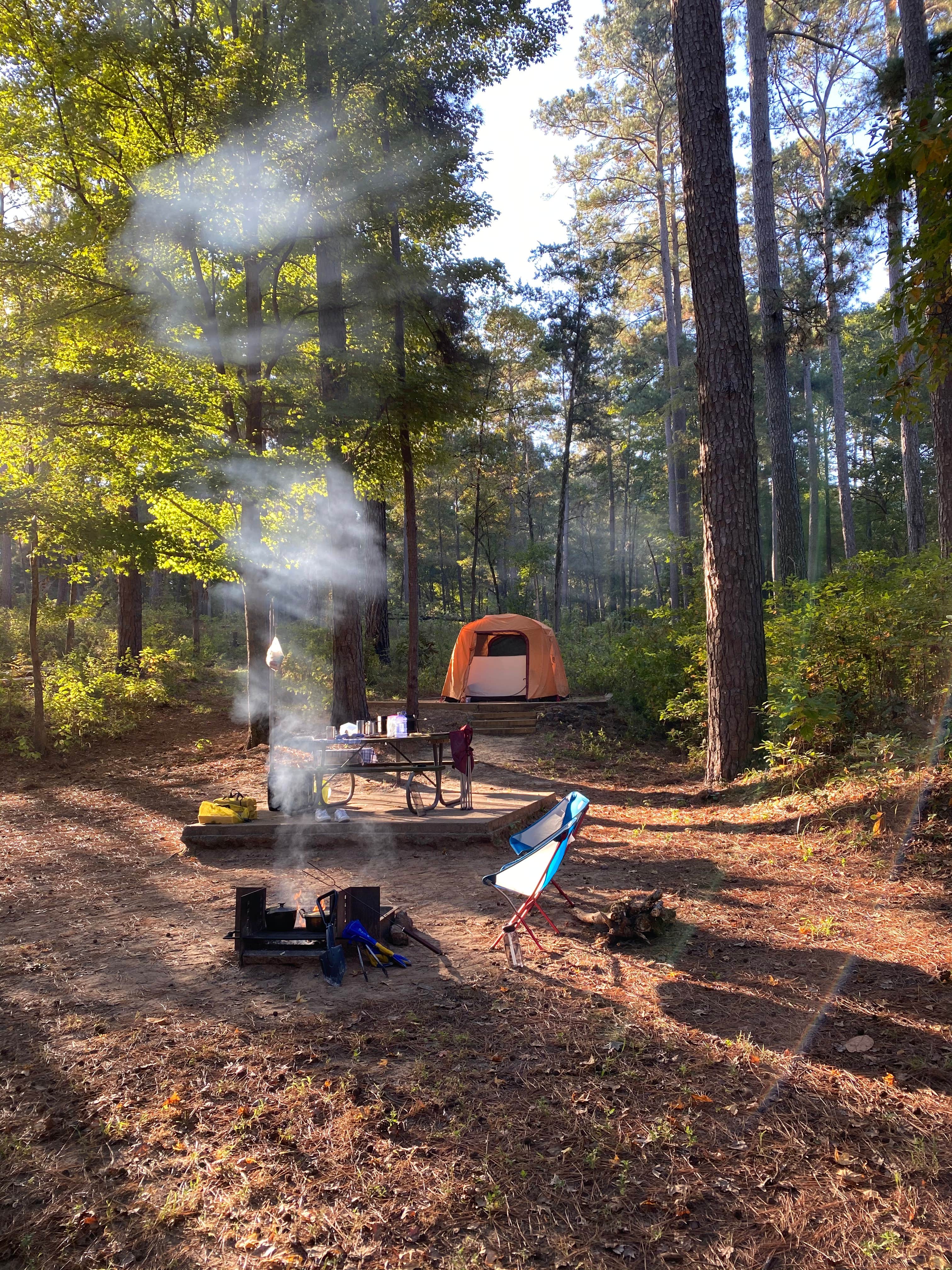 Daniel L.'s photo at Mission Tejas State Park Campground near Crockett, TX