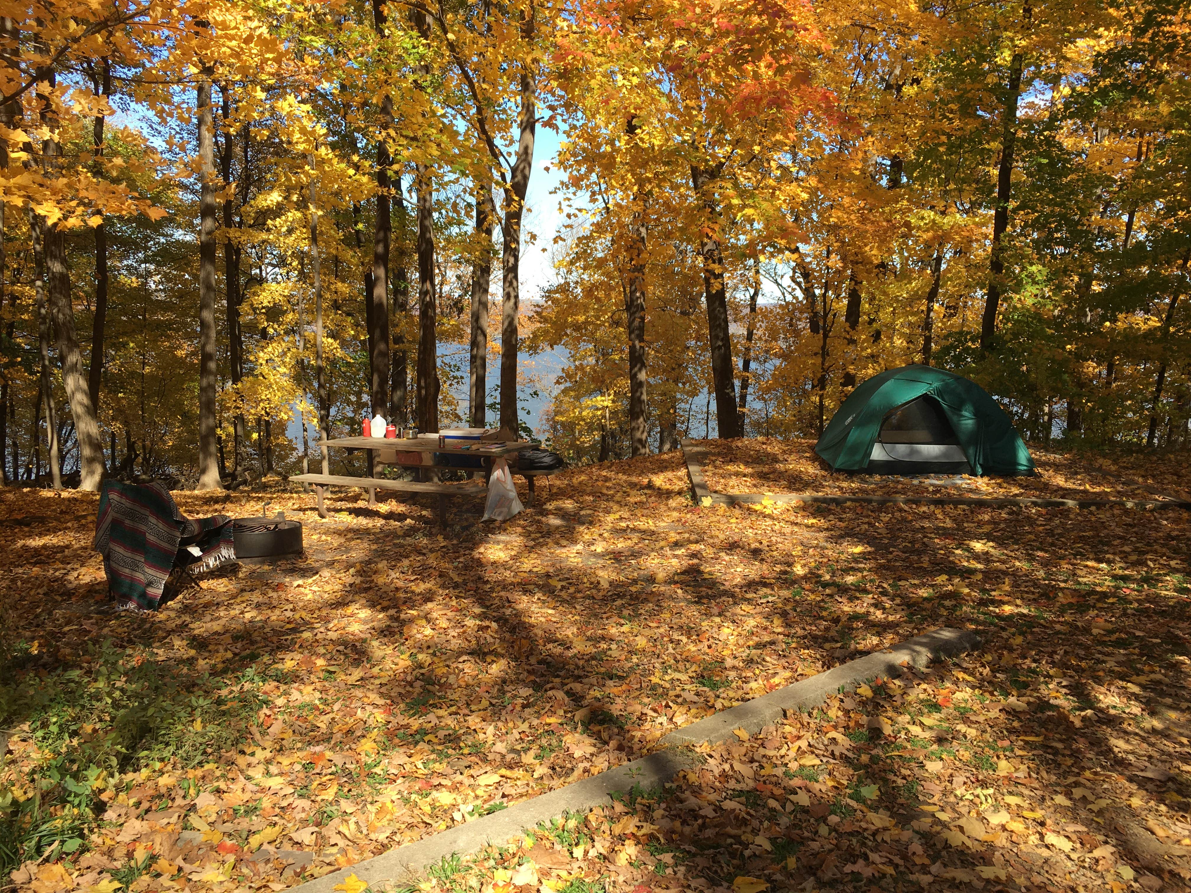 Dani K.'s photo at Frontenac State Park Campground near Zumbrota, MN
