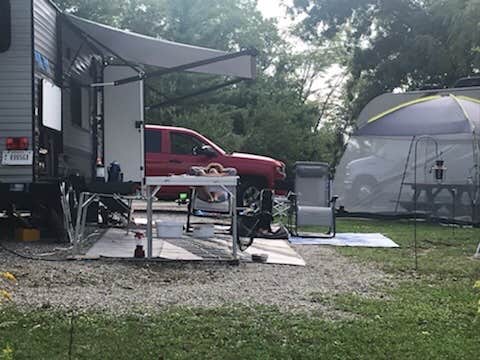 Darrell B.'s photo of rv camping at Lost Bridge West near Upland, IN