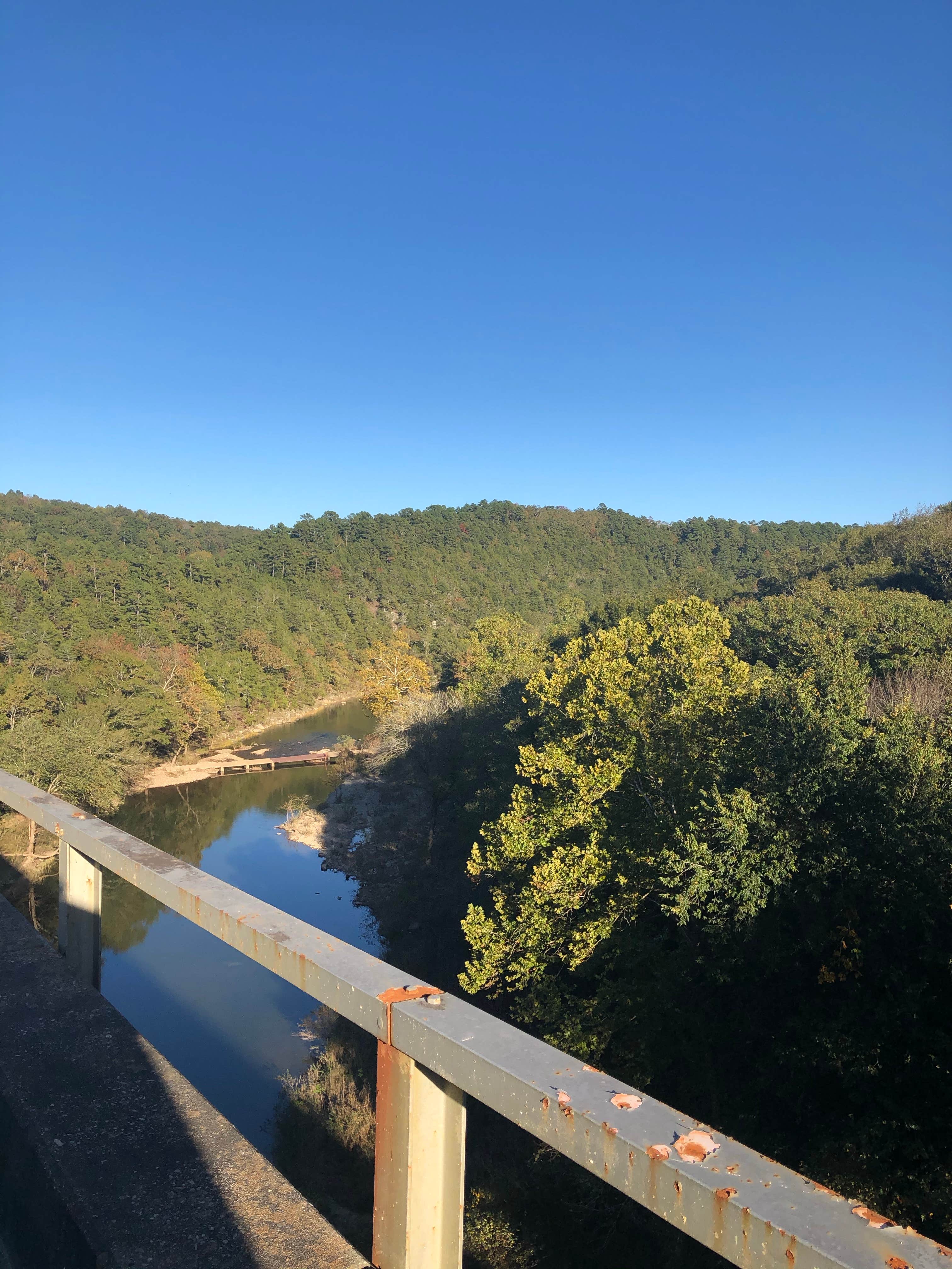 Camper-submitted photo at Cossatot Falls Campsites — Cossatot River State Park - Natural Area near Gillham Lake