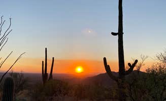 Dare To Everywhere  .'s photo of a dispersed camping area at Redington Pass - Dispersed Camping near Mount Lemmon, AZ