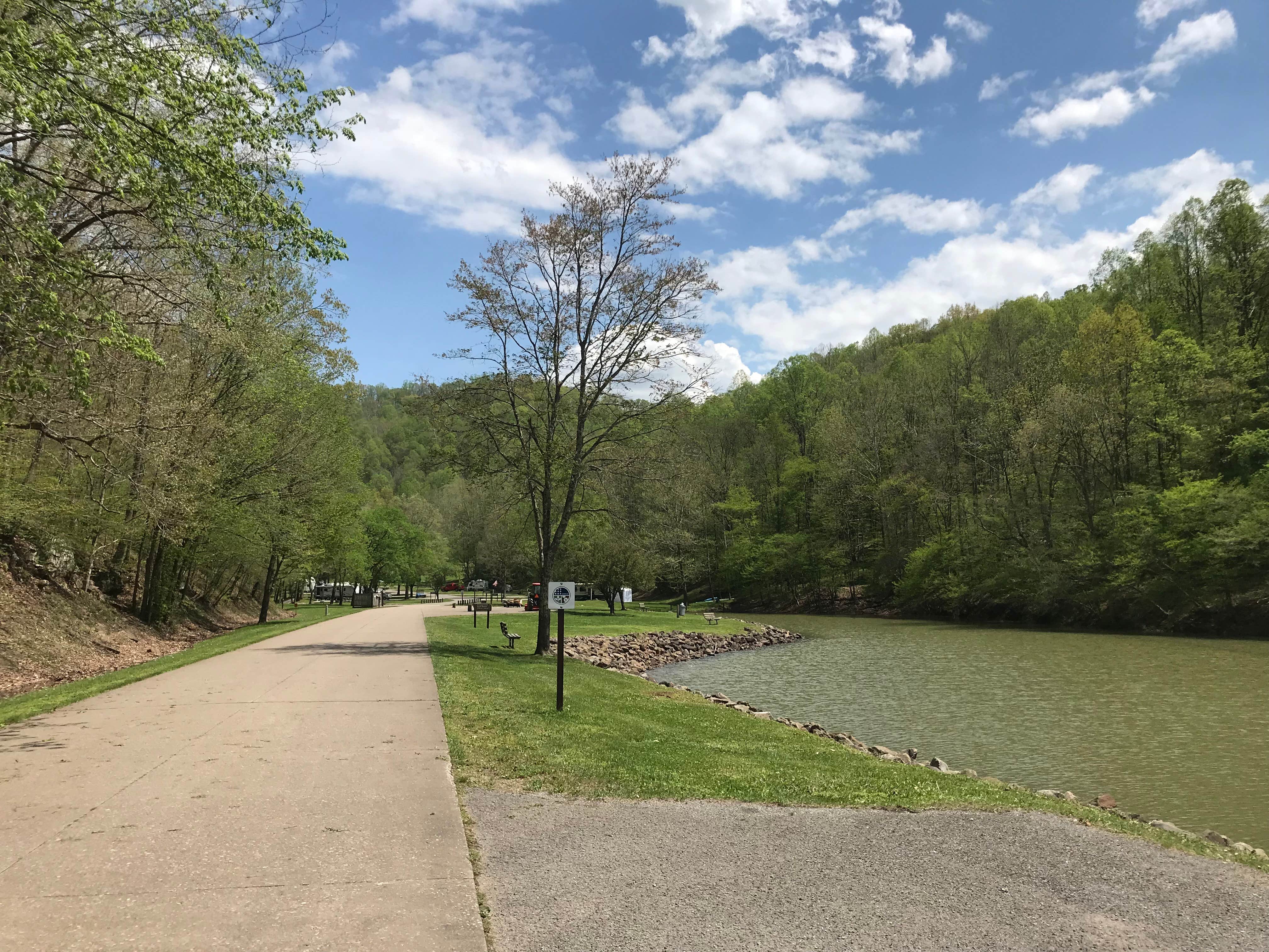 Camper submitted image from Riffle Run Campground — Burnsville Lake Wildlife Management Area - 2