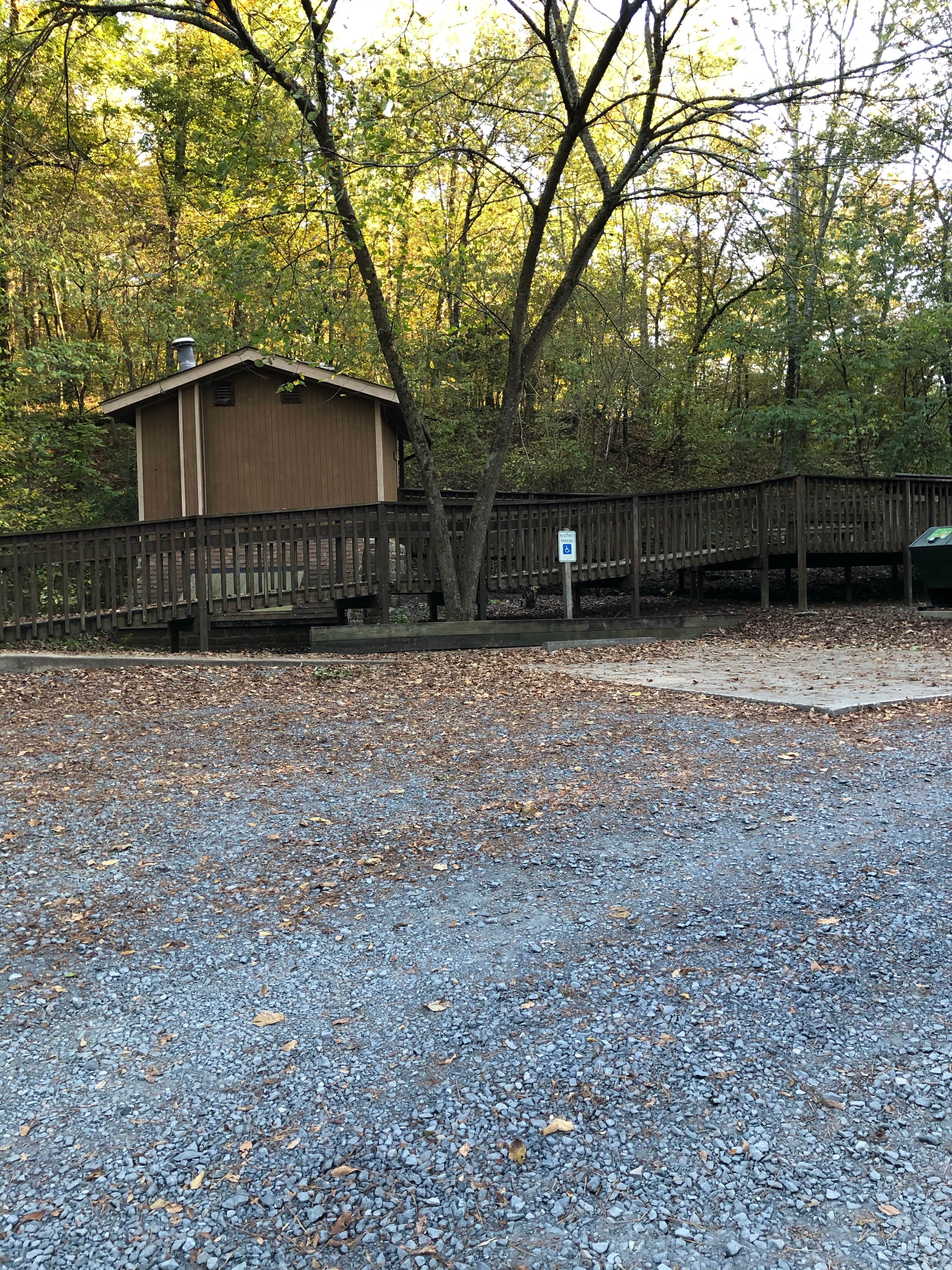Camper-submitted photo at Cossatot Falls Campsites — Cossatot River State Park - Natural Area near Gillham Lake