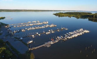 Camping near Cedarville State Forest: Goose Bay Marina, Ironsides, Maryland