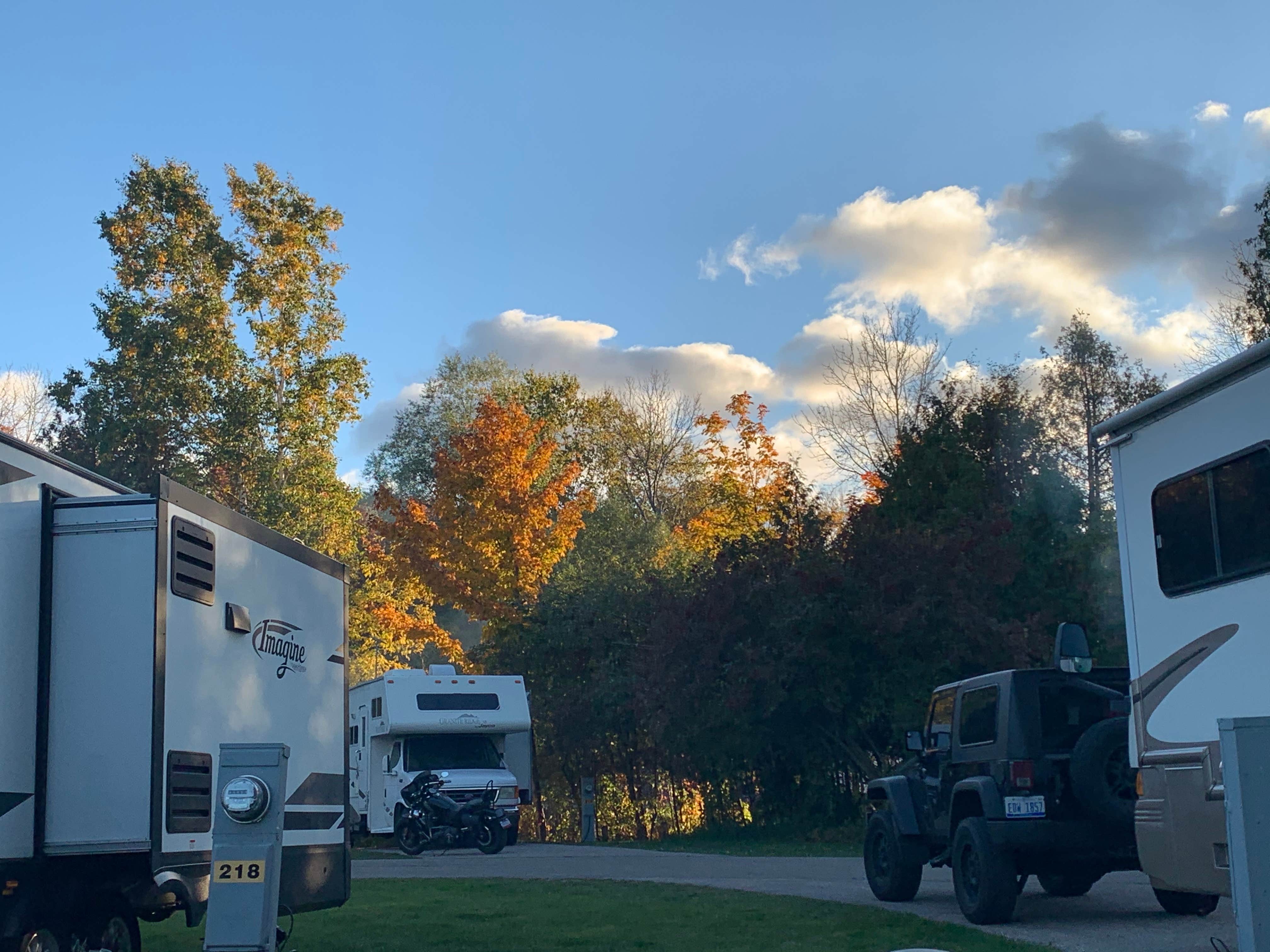 Camper-submitted photo at Petoskey KOA near Afton, MI