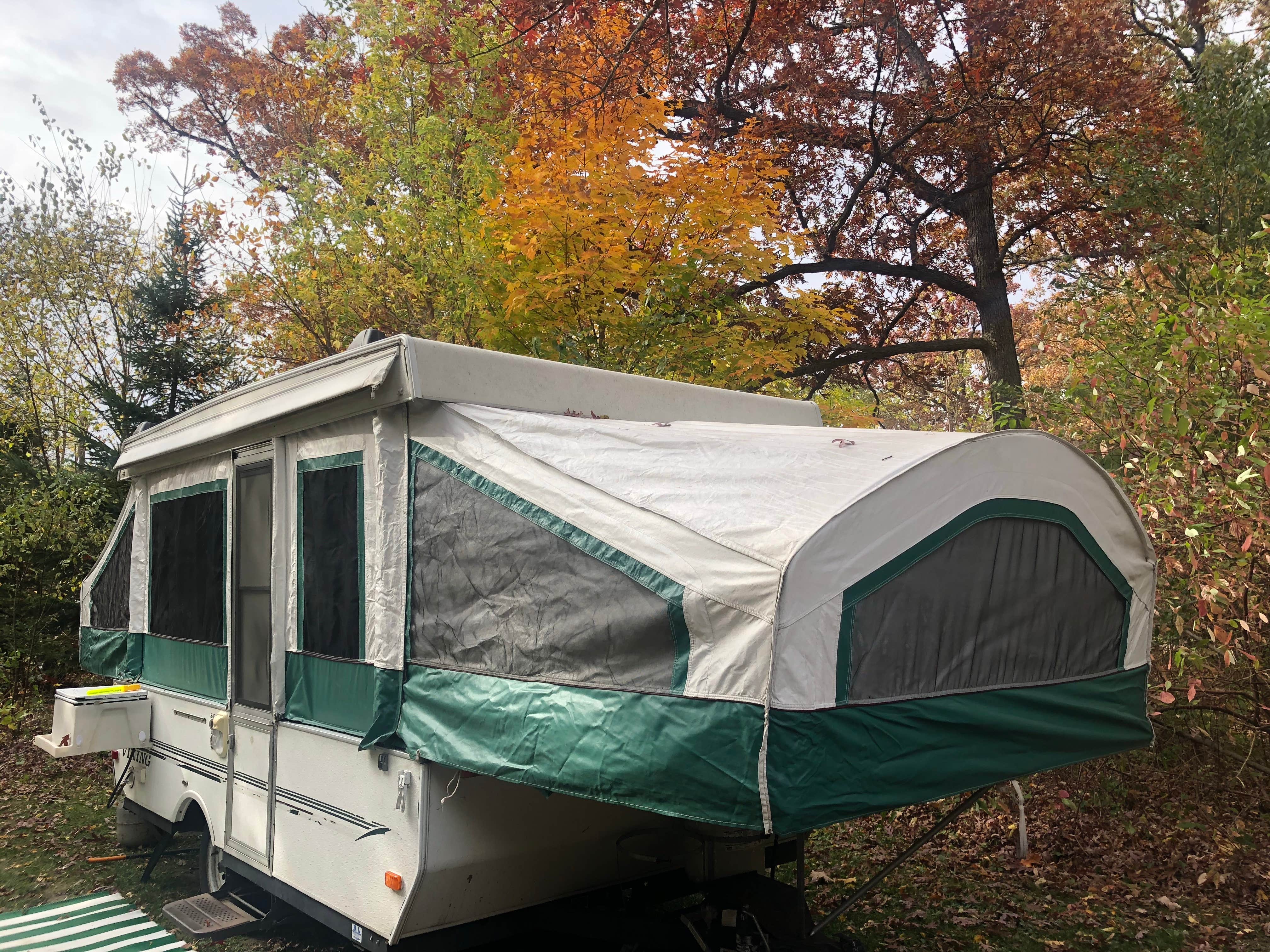 Ashley J.'s photo of rv camping at Big Foot Beach State Park Campground near Twin Lakes, WI