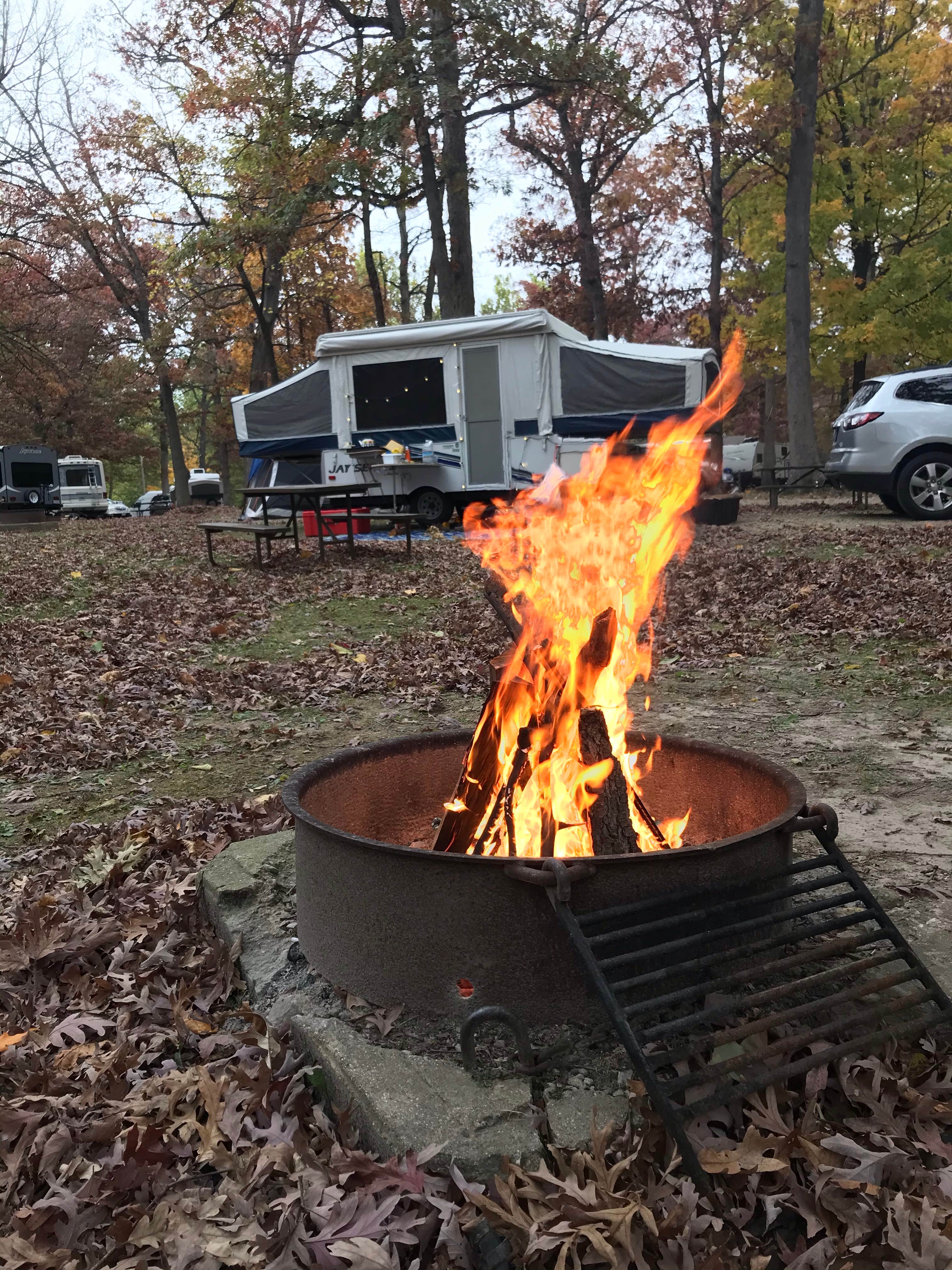 Michelle  M.'s photo at Lowden State Park Campground near Baileyville, IL