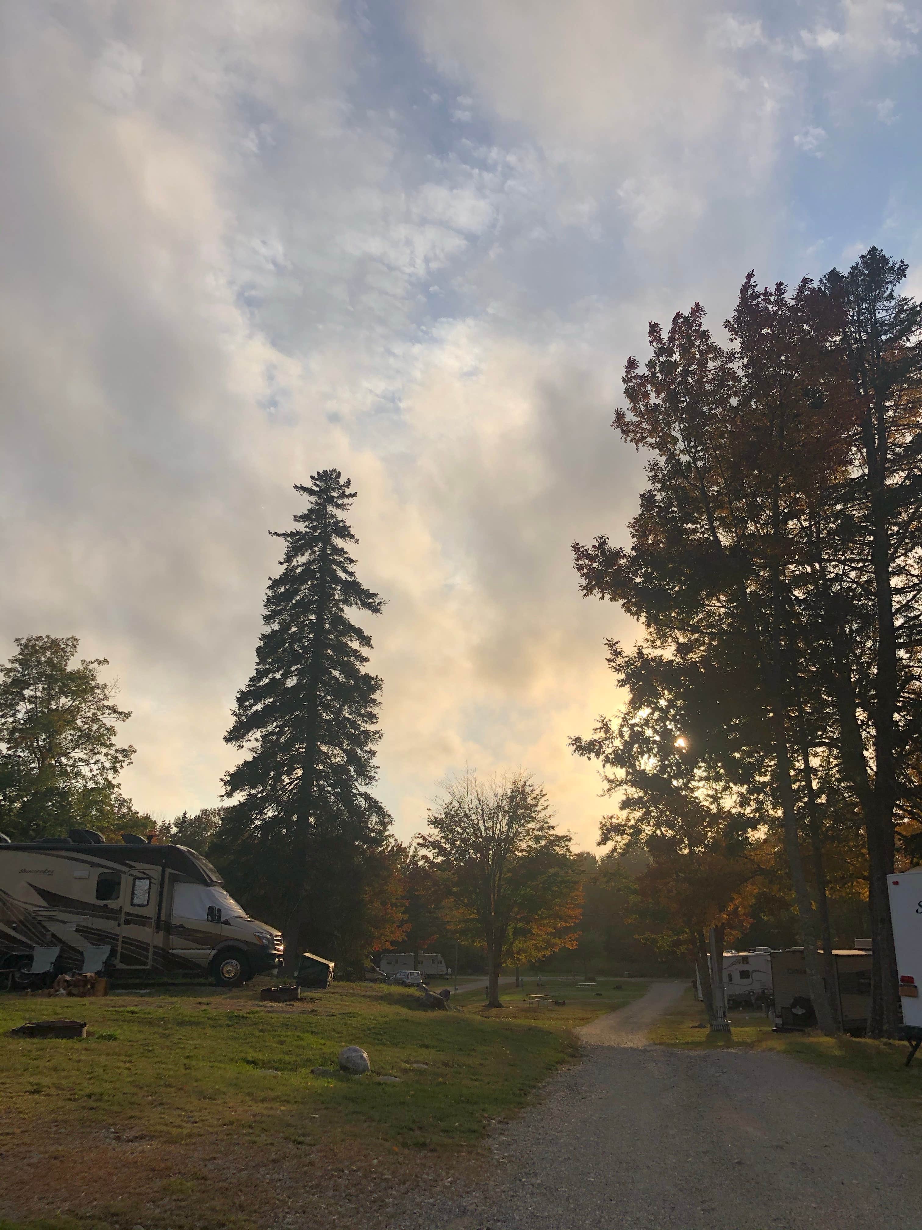 Kasey M.'s photo of rv camping at Mt Desert Narrows Camping Resort near Salsbury Cove, ME