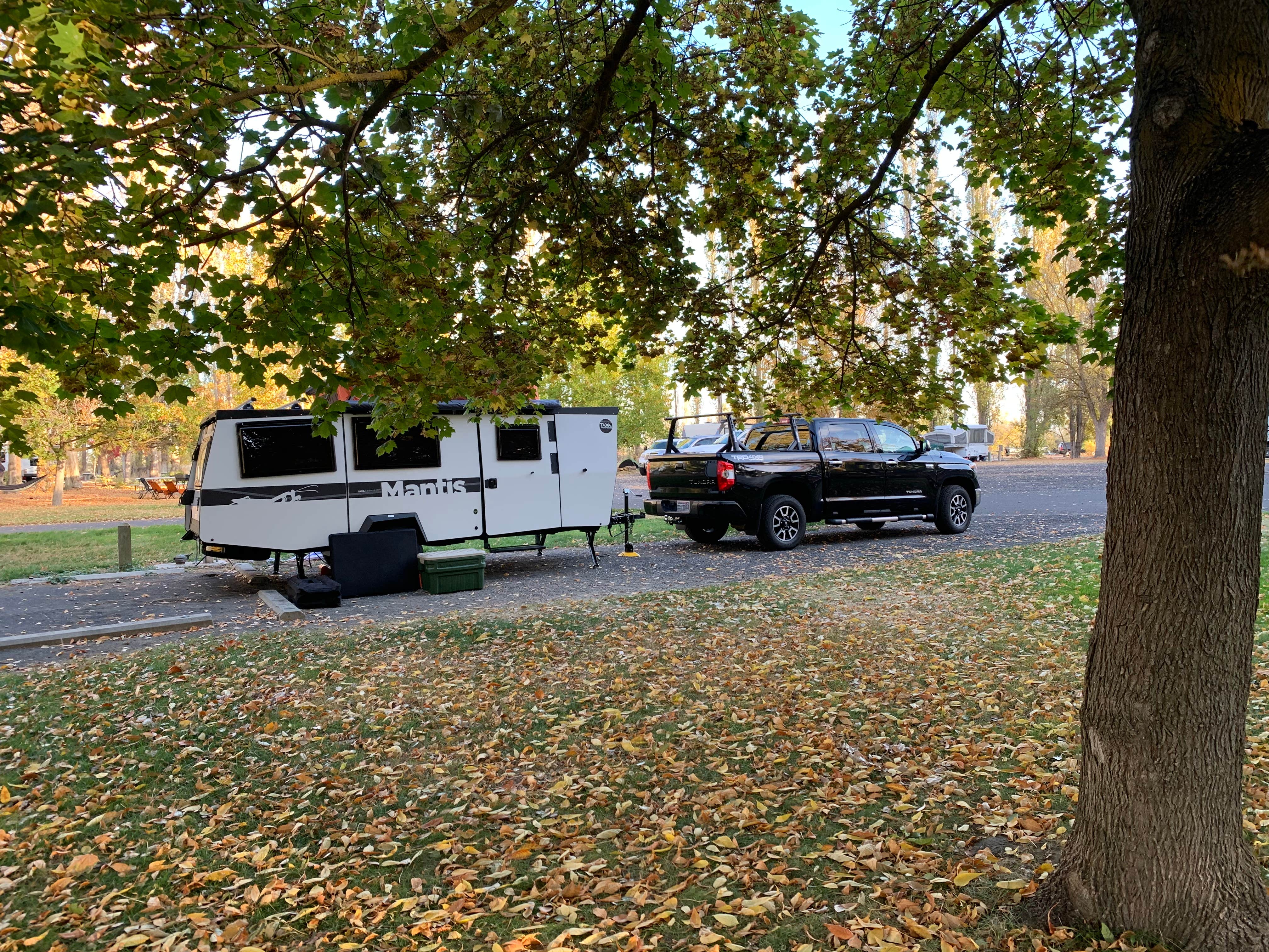 Christopher N.'s photo of rv camping at Potholes State Park Campground near Moses Lake, WA