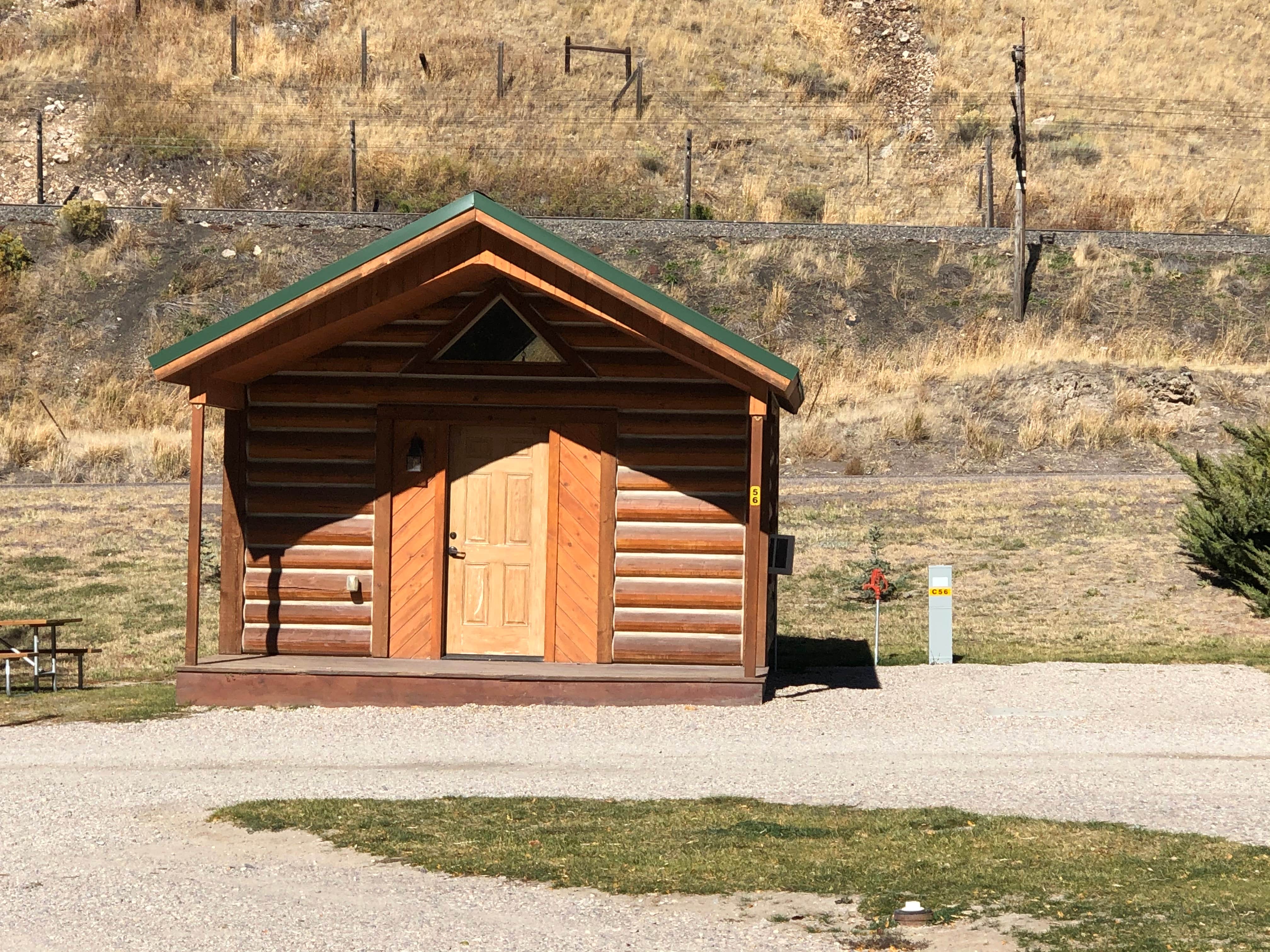 Shad G.'s photo of a cabin at Lava Hot Springs East KOA near Bloomington, ID