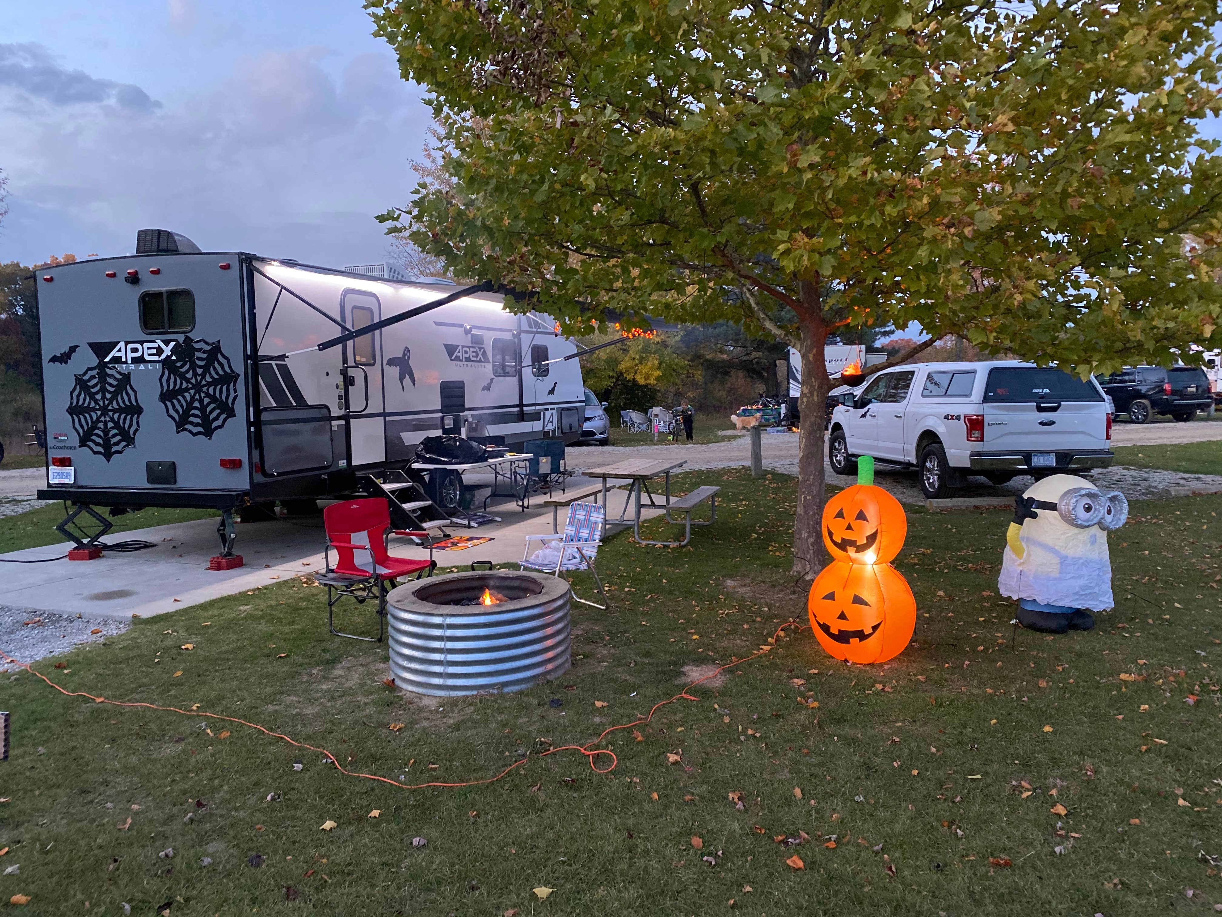 Tim & Nancy C.'s photo of rv camping at Addison Oaks County Park near Marysville, MI