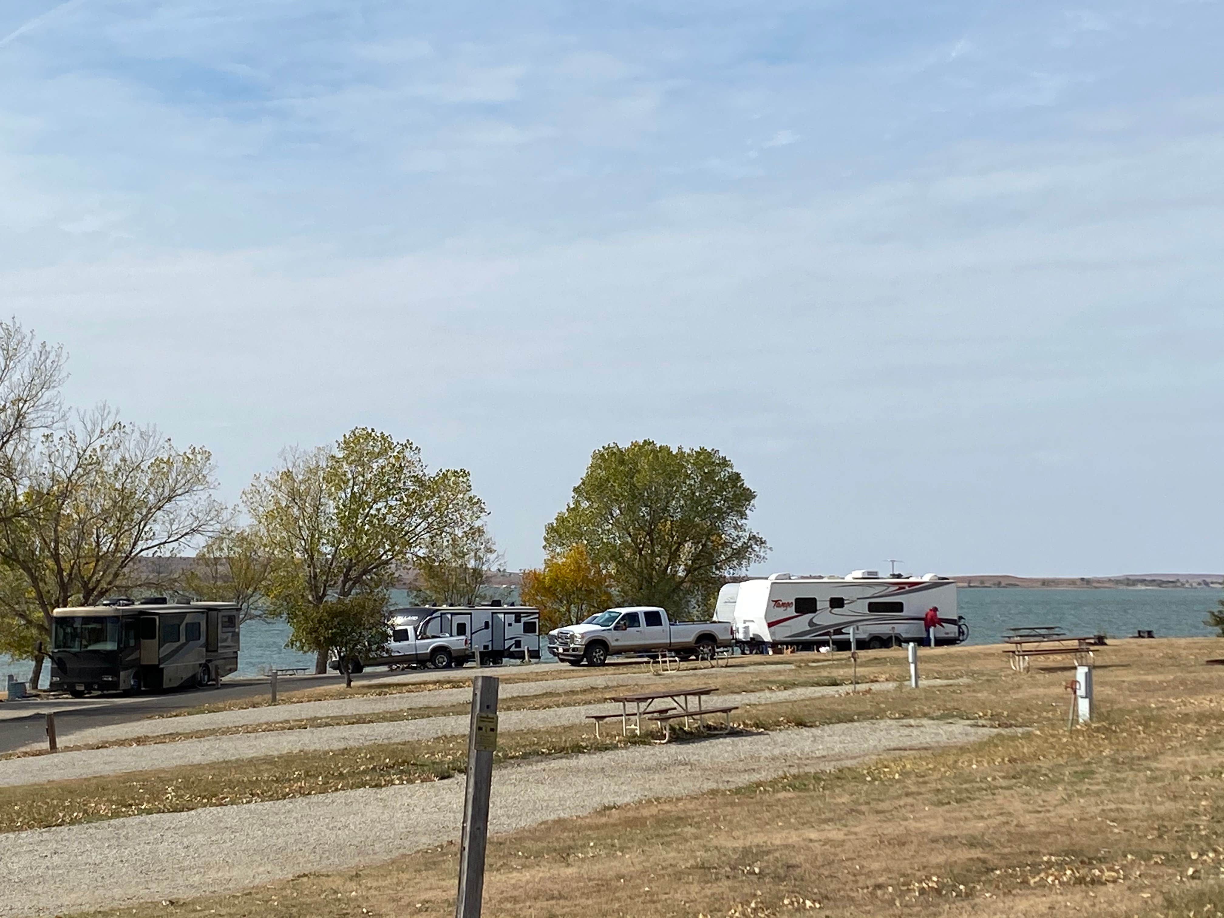Camper-submitted photo at Wheatgrass Hell Creek Area Campground — Wilson State Park near Lucas, KS