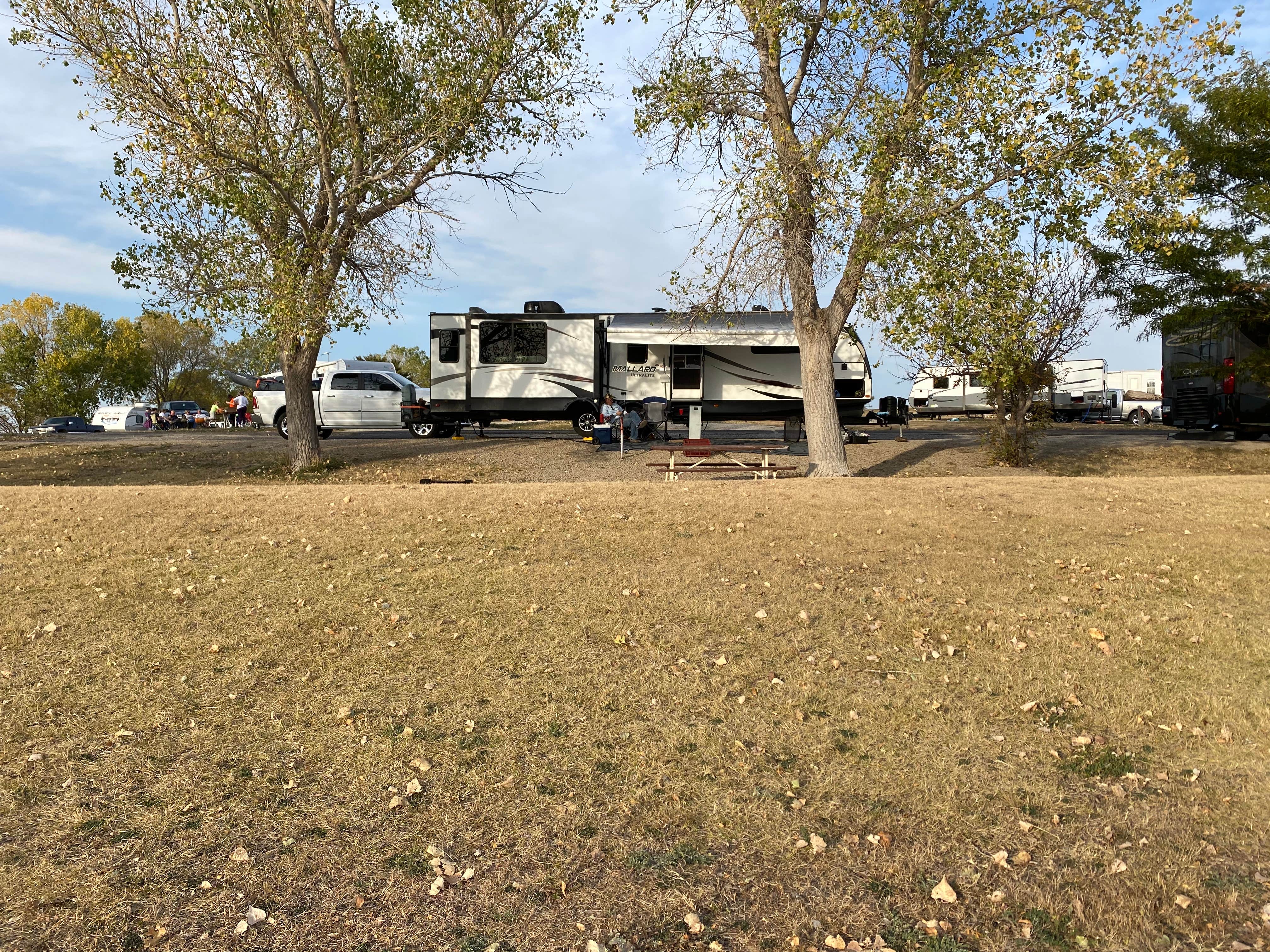 Camper-submitted photo at Wheatgrass Hell Creek Area Campground — Wilson State Park near Lucas, KS