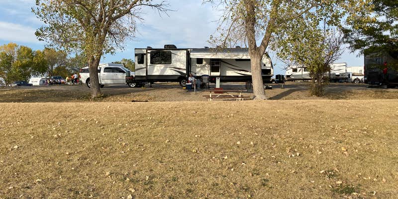 Camper submitted image from Wheatgrass Hell Creek Area Campground — Wilson State Park