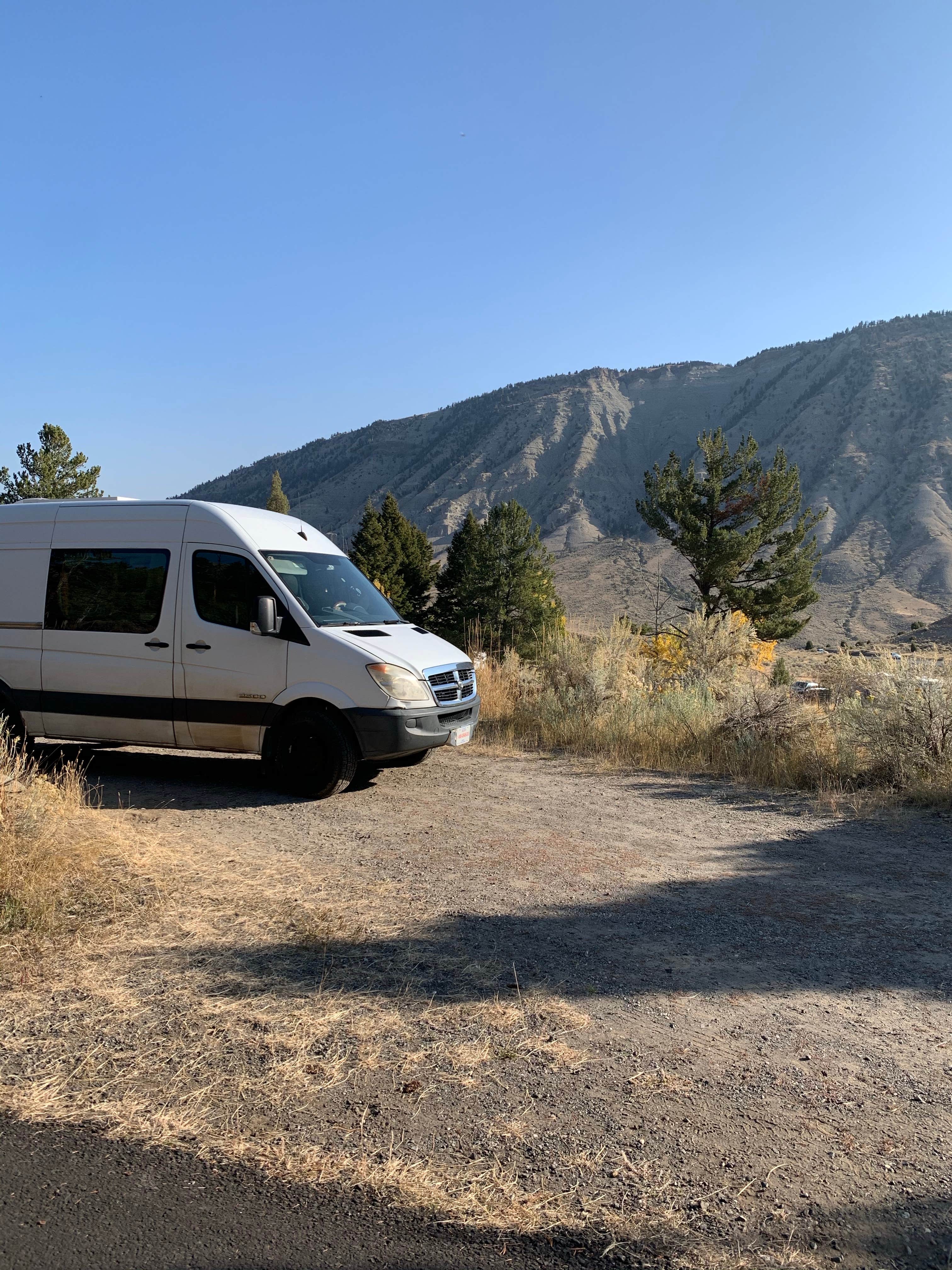 Taylor M.'s photo of rv camping at Mammoth Campground — Yellowstone National Park near Yellowstone National Park
