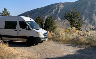 Taylor M.'s photo of rv camping at Mammoth Campground — Yellowstone National Park near Silver Gate, MT