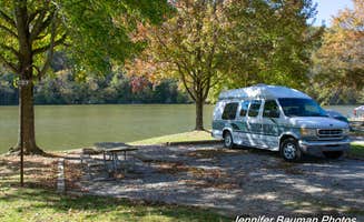 Jennifer B.'s photo of rv camping at Bulltown Camp — Burnsville Lake Wildlife Management Area near Belington, WV