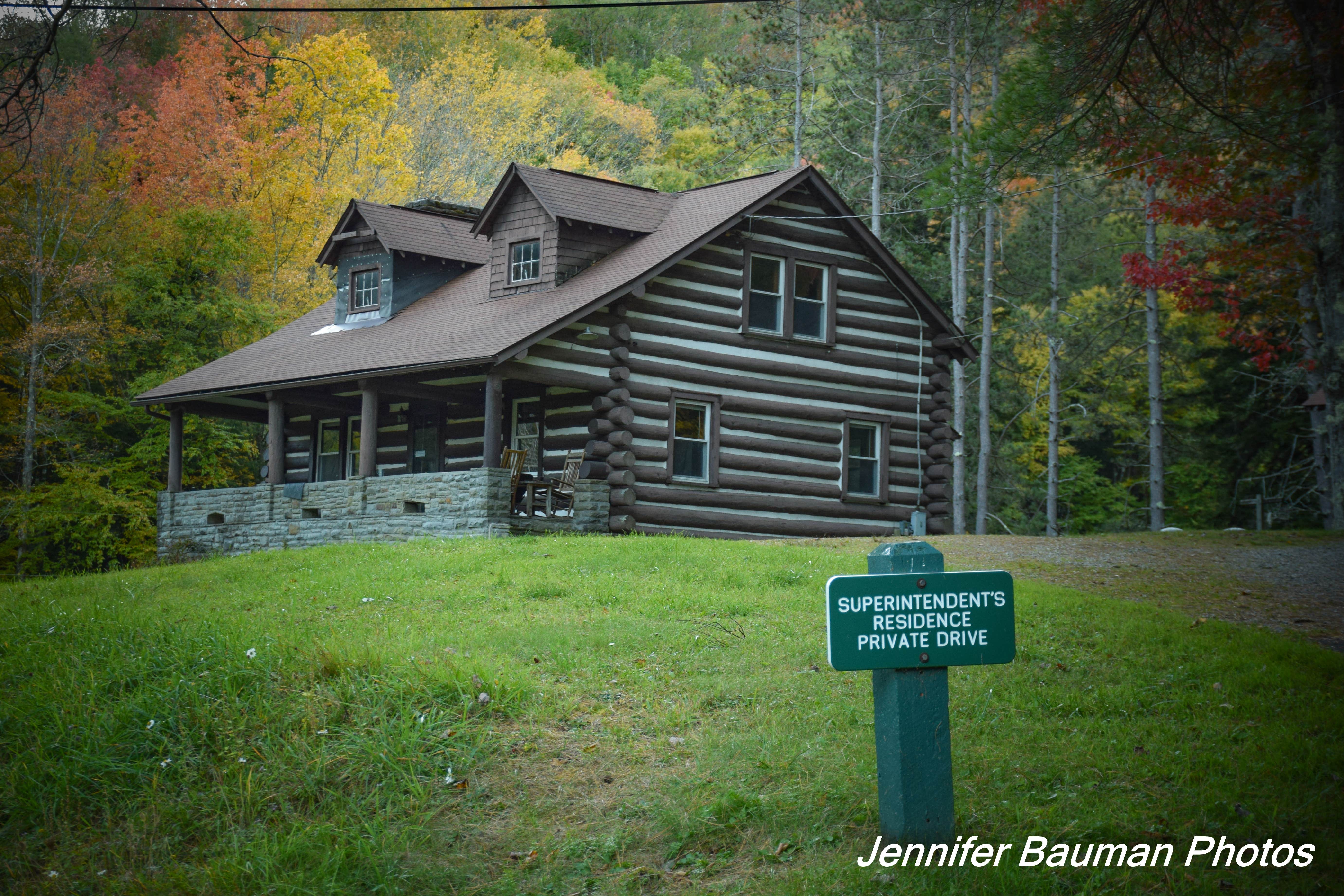 Jennifer B.'s photo of a cabin at Kumbrabow State Forest near Seneca Rocks, WV