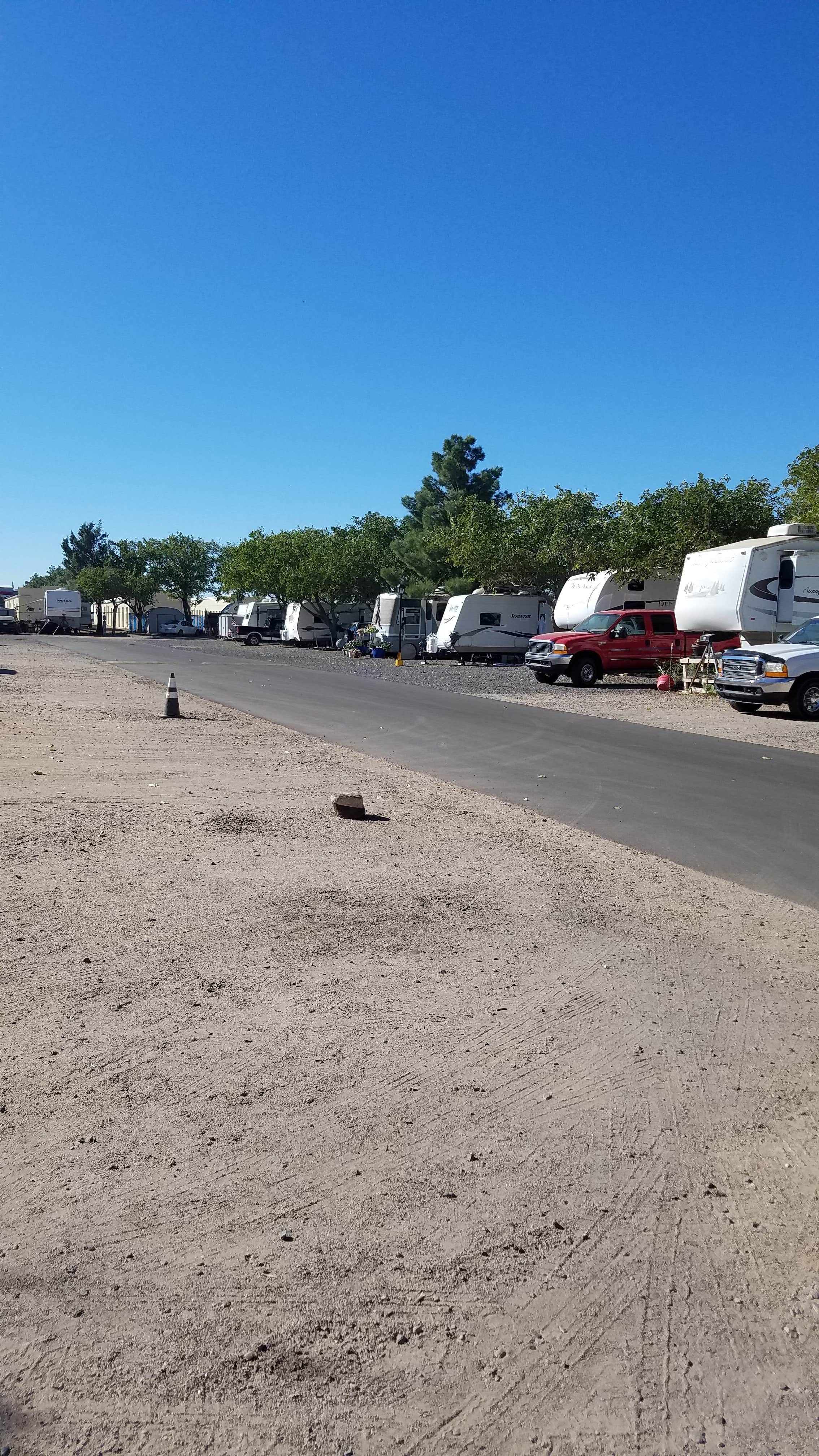 Brittney  C.'s photo of rv camping at Zuni Village RV Park near Yucca, AZ