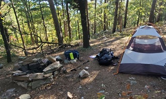 Camping near Lloyd Church Lake: Potato Hill Vista - Dispersed Camping, Talihina, Oklahoma
