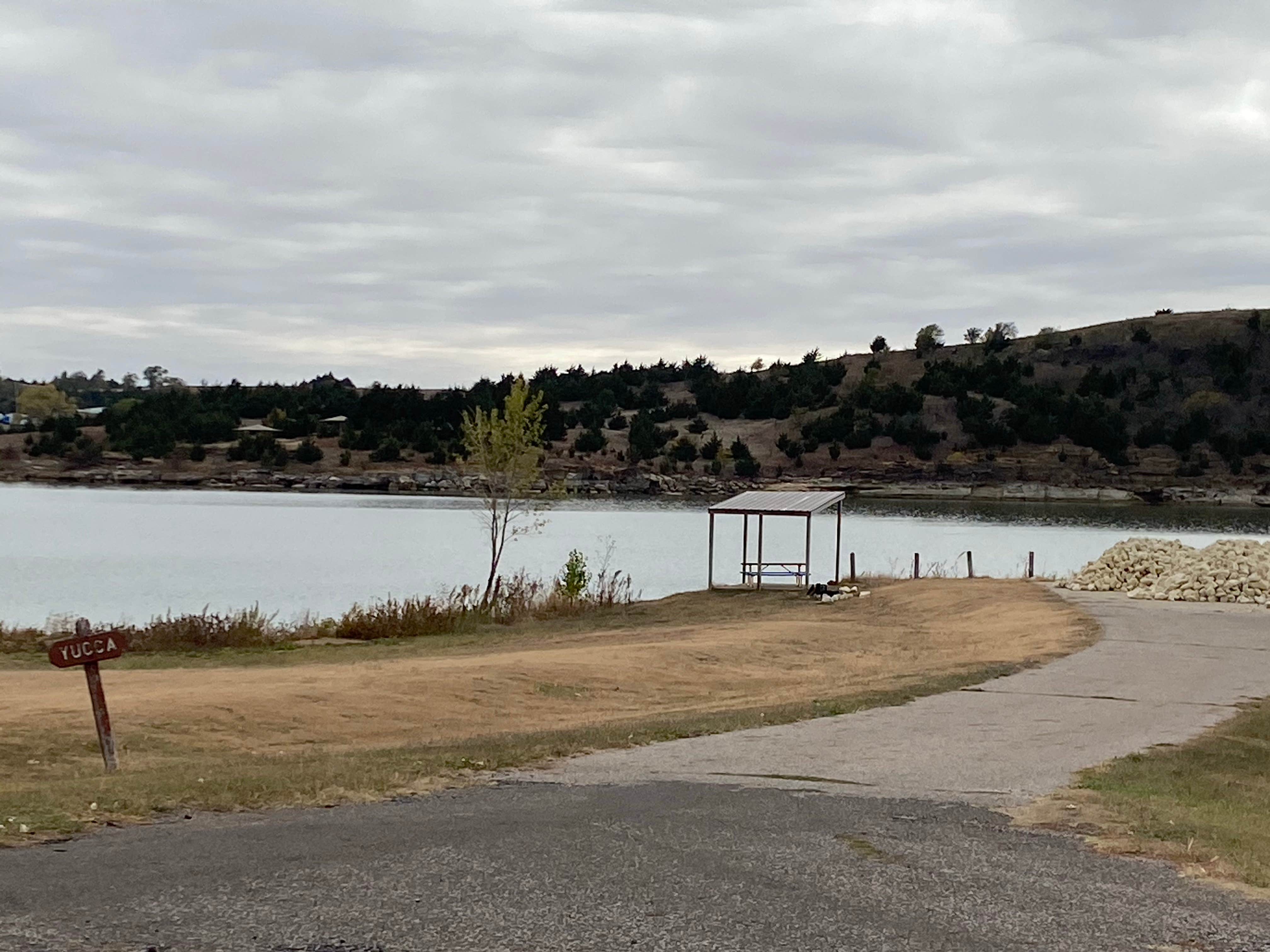 Camper-submitted photo at Yarrow Otoe Area Campground — Wilson State Park near Claflin, KS