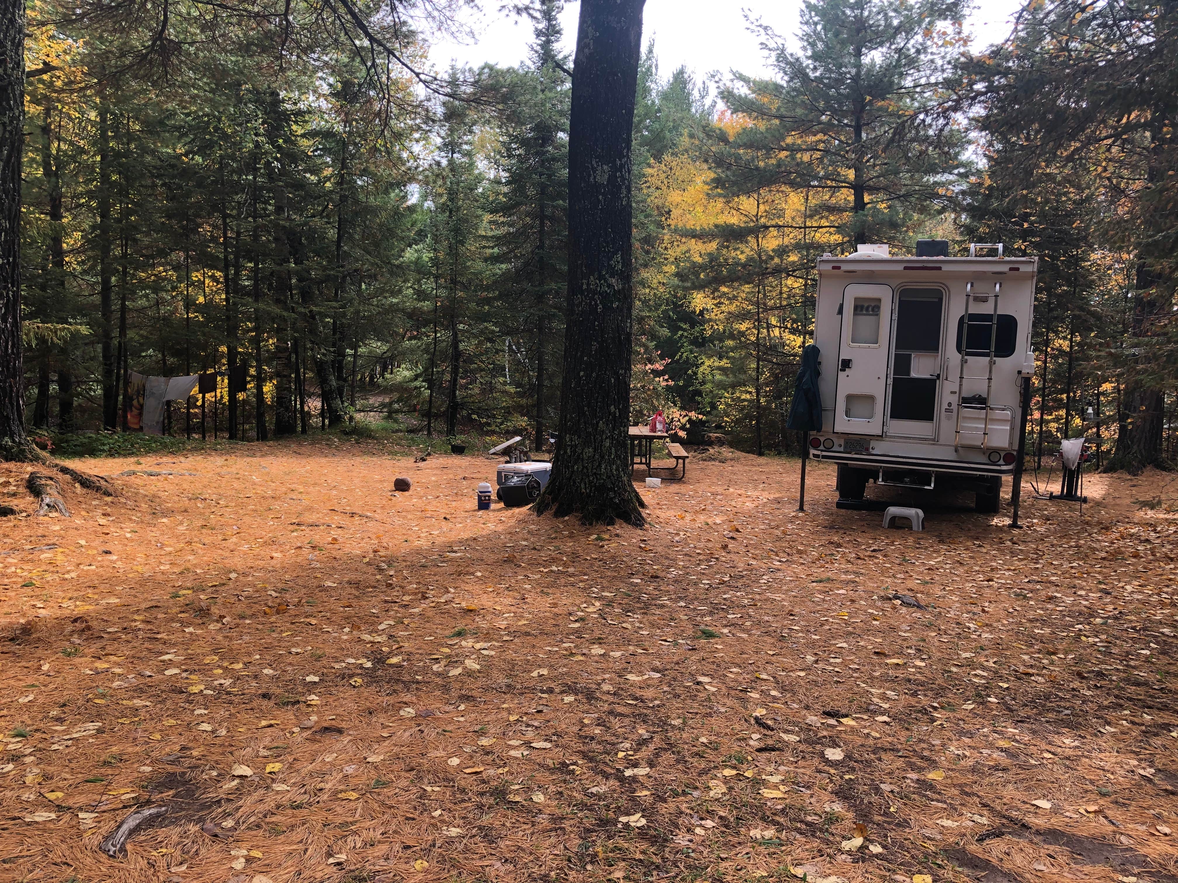 Camper-submitted photo at Lake of the Falls County Park near Mercer, WI