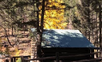 Megan E.'s photo of glamping accommodations at Hyde Memorial State Park Campground near Abiquiu, NM