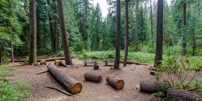 Camper submitted image from Whispering Falls Campground