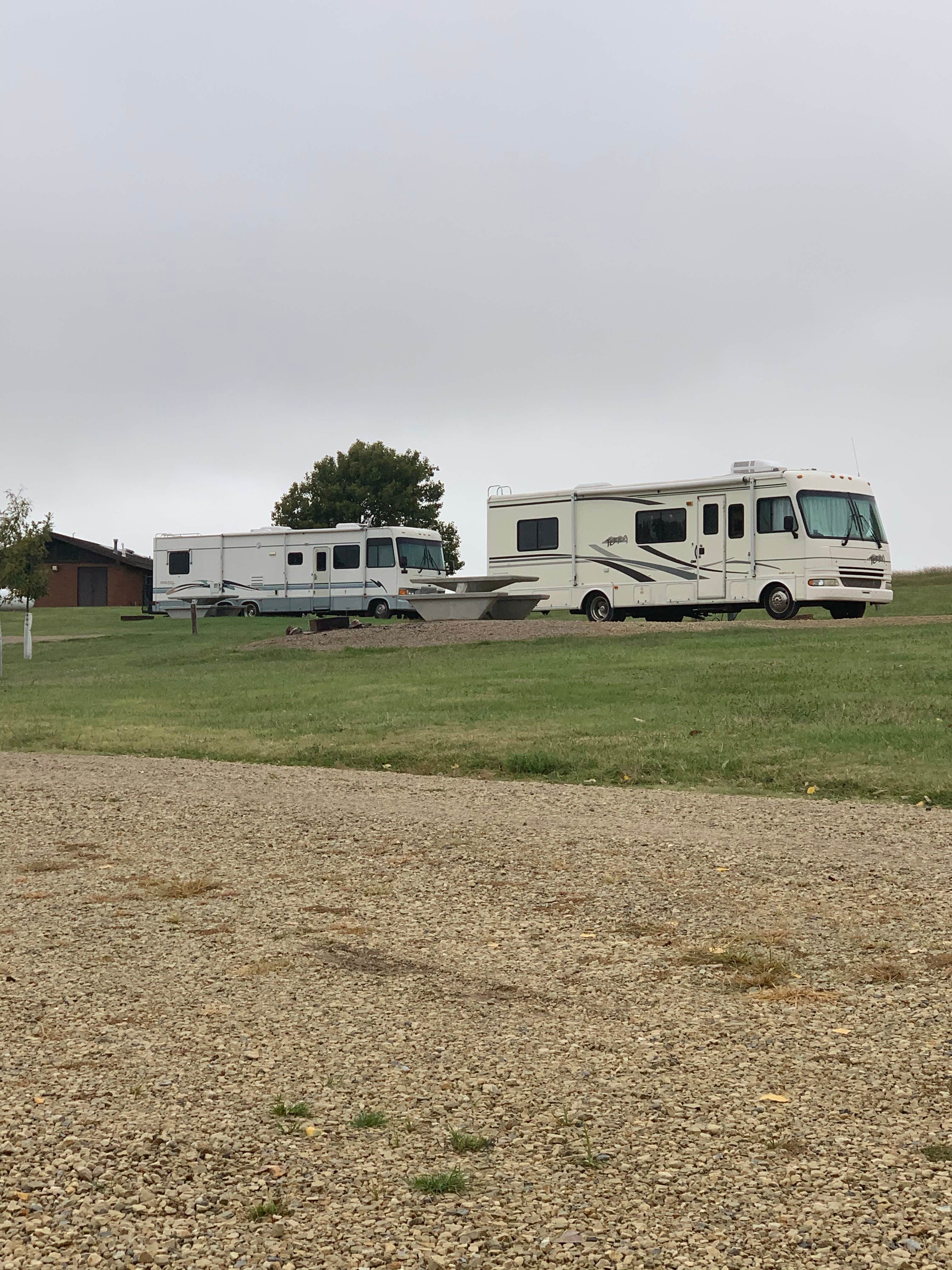 Cheryl T.'s photo of rv camping at Lucas Park near Wilson, KS