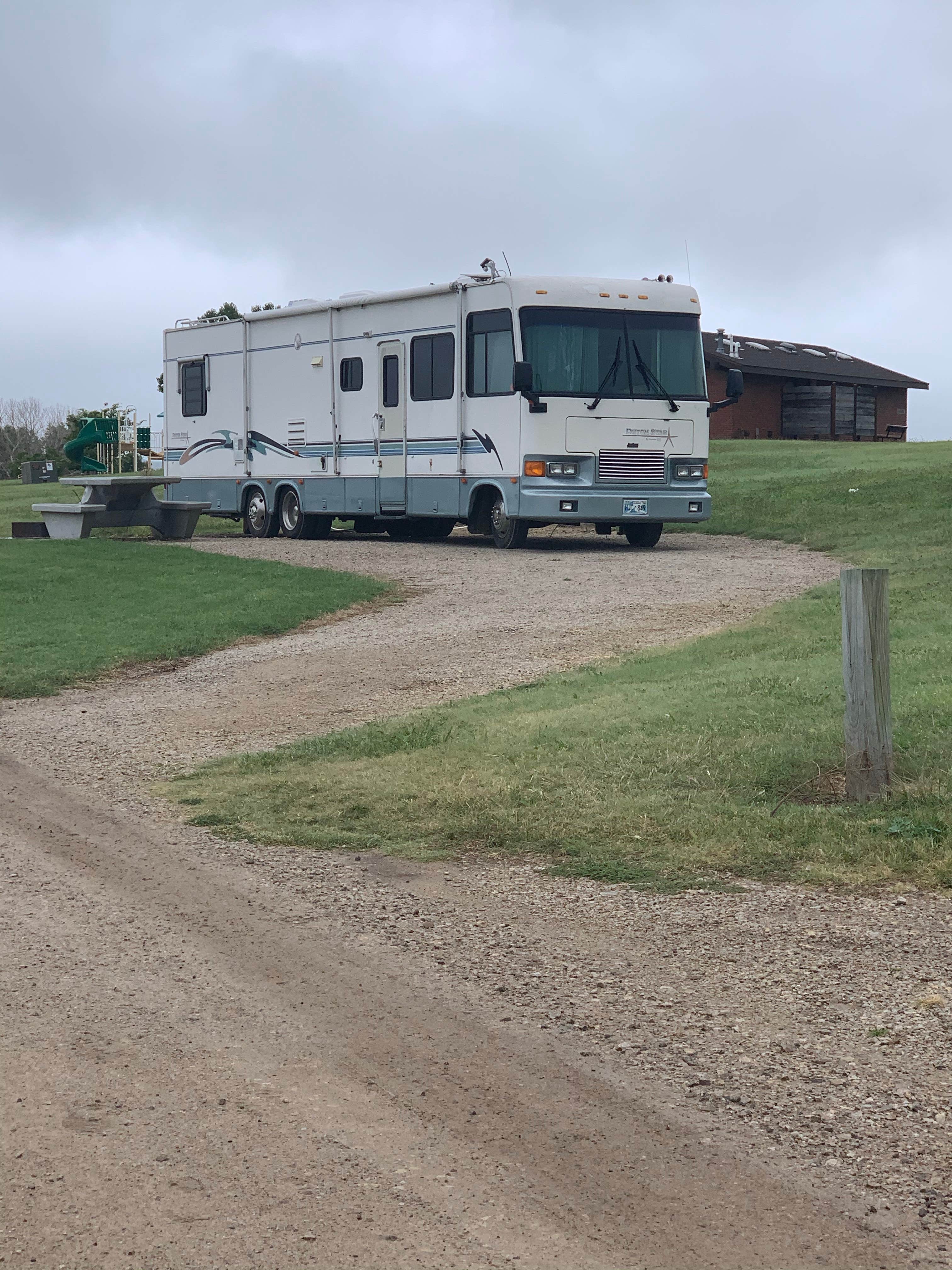 Cheryl T.'s photo of rv camping at Lucas Park near Wilson, KS