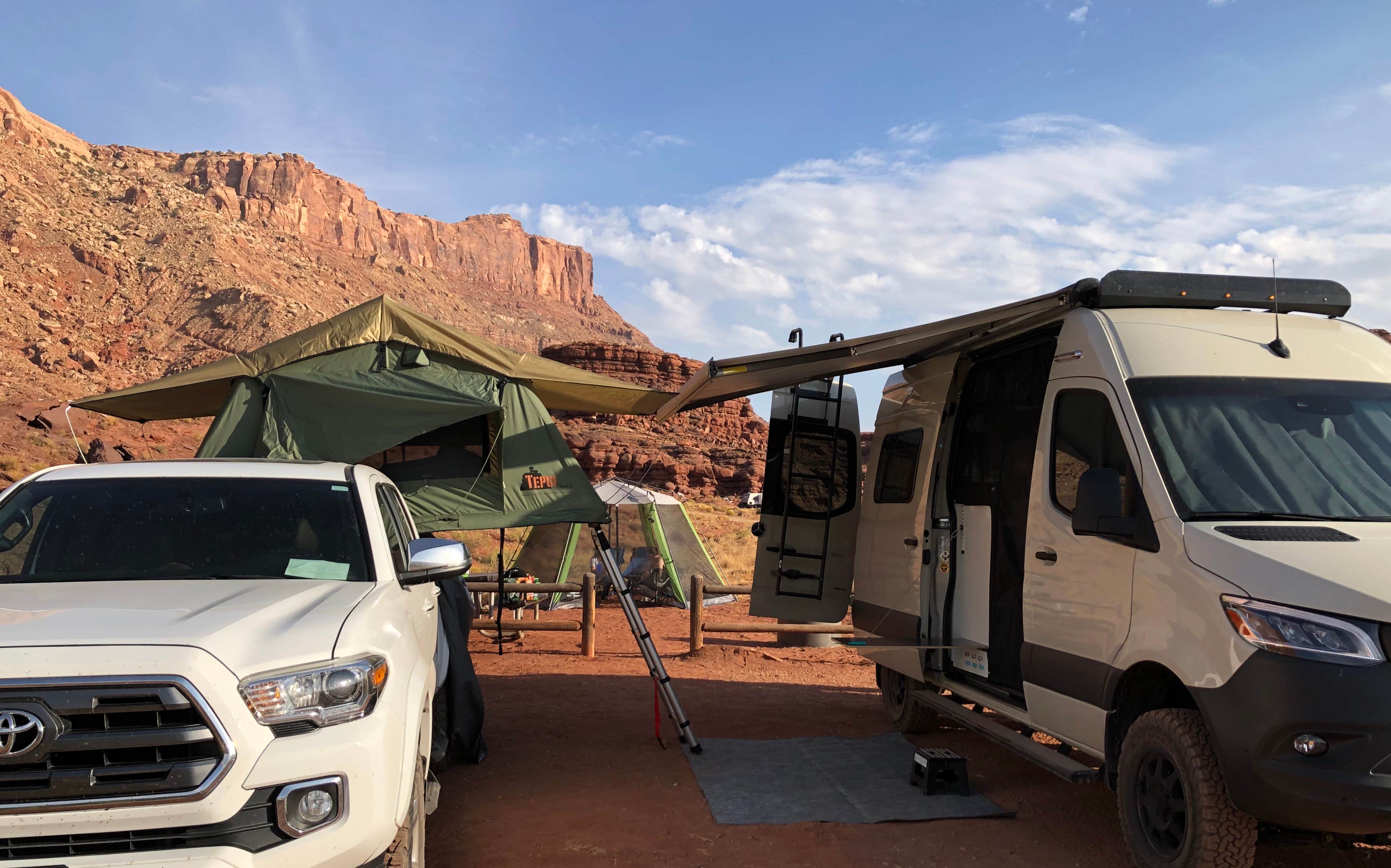 Camper submitted image from Hunter Canyon Campground - 5