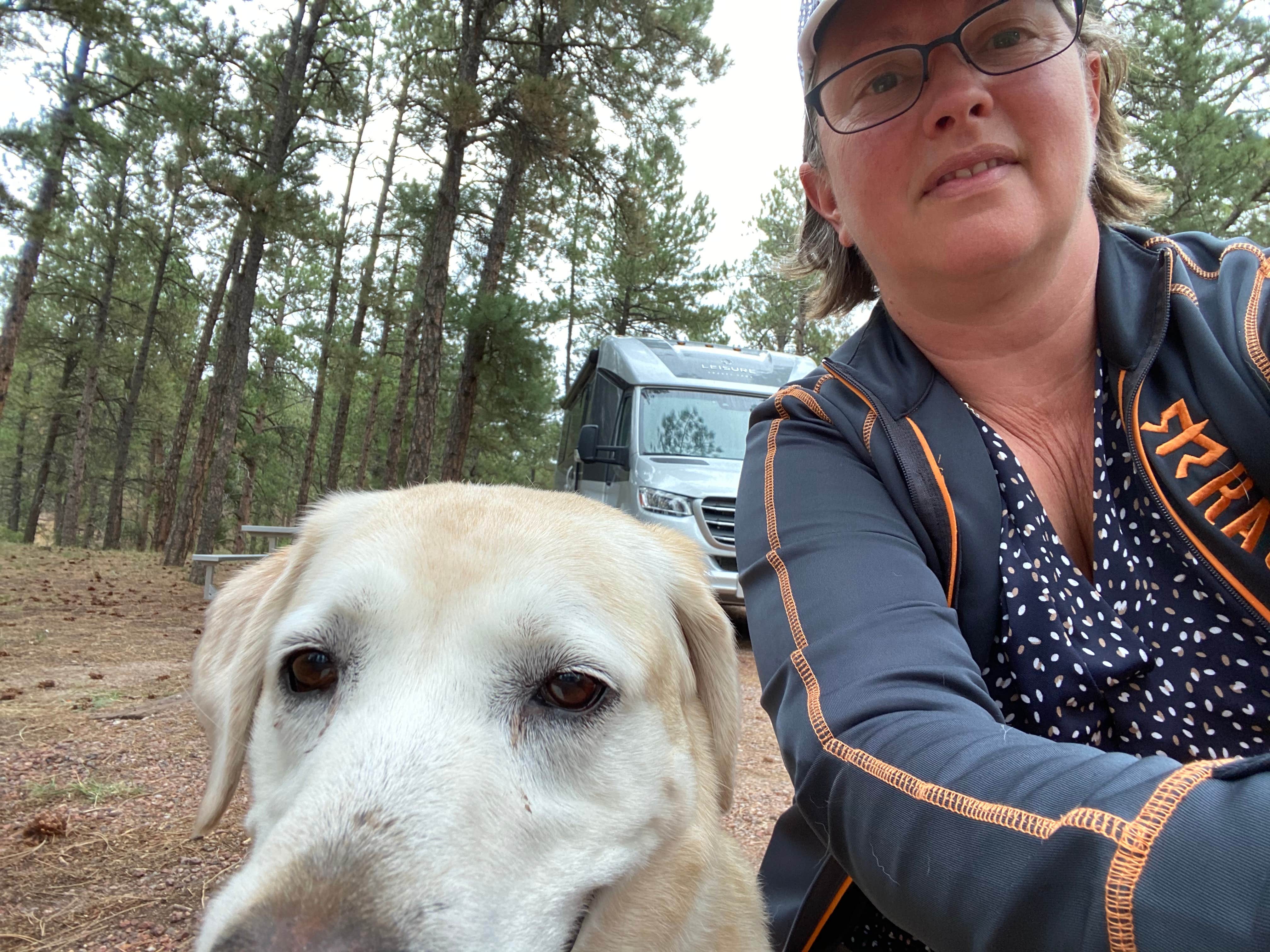 RichMichelle M.'s photo of camping with pets at Peregrine Pines FamCamp near Cimarron, CO