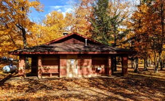 Shari  G.'s photo of a cabin at Perkins Park & Campground near Hancock, MI