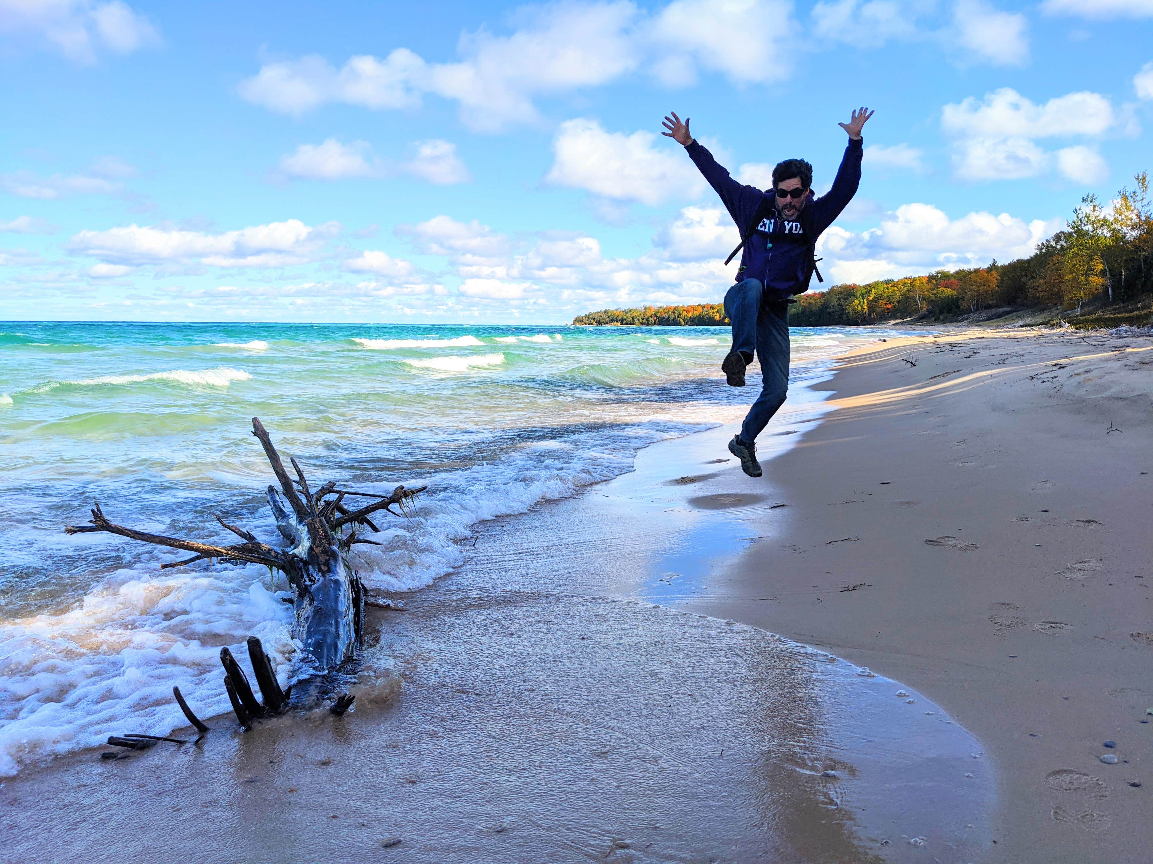 Camper-submitted photo at Fisherman's Island State Park Campground near Boyne Falls, MI