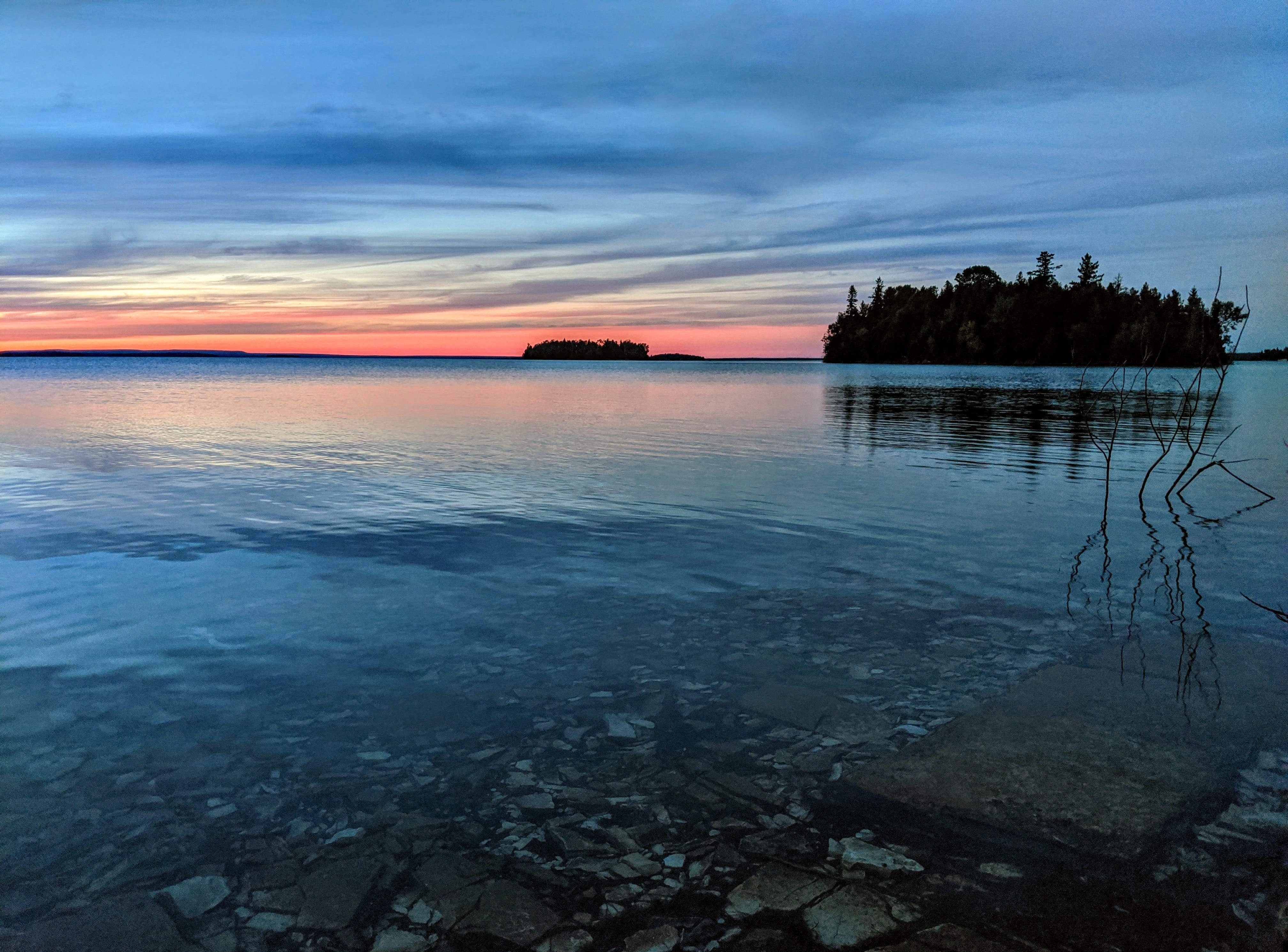 You can almost always count on Michigan for a beautiful sunset.