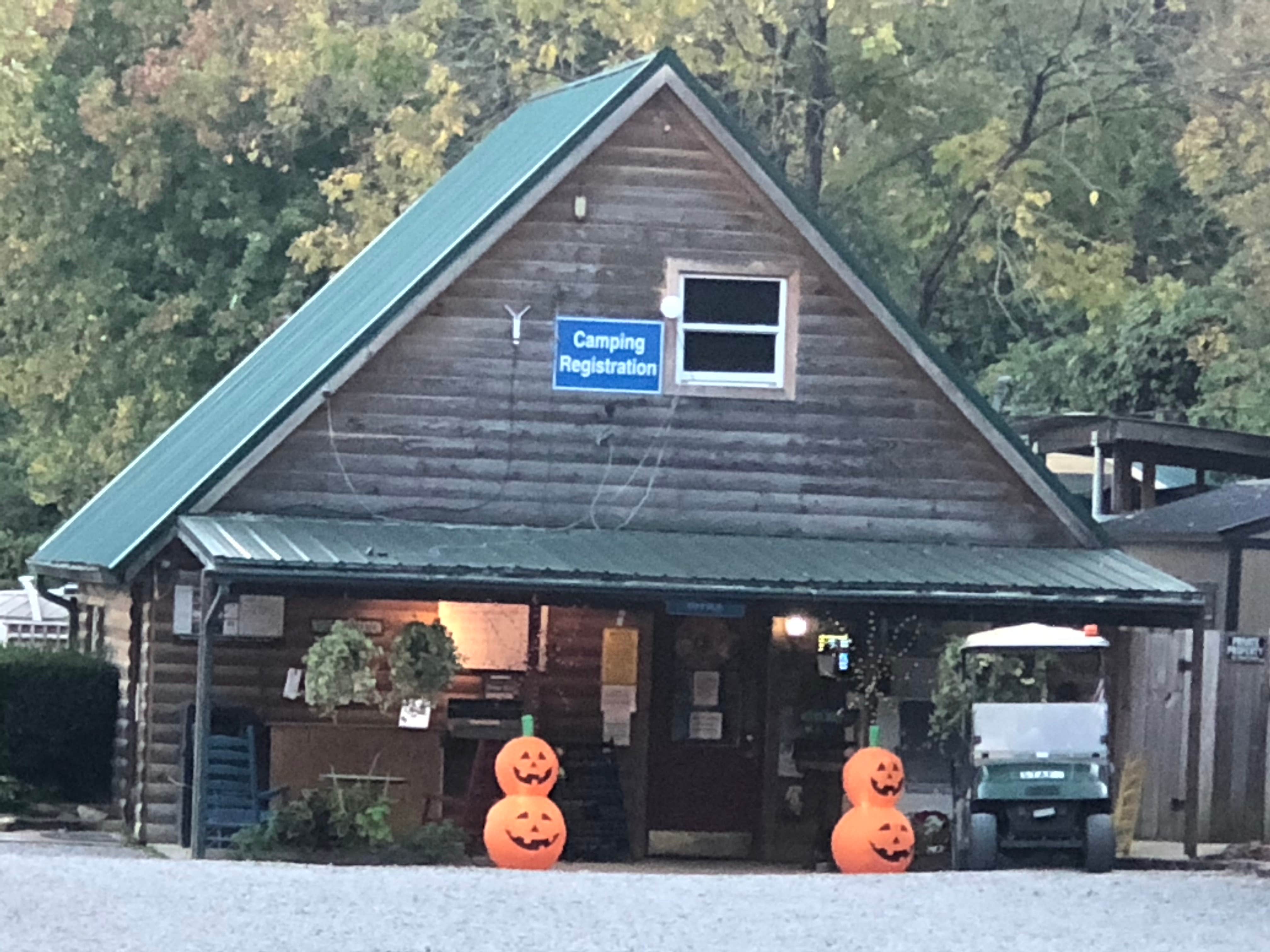 Bonita C.'s photo of a cabin at Raccoon Mountain Caverns and Campground near Rocky Face, GA