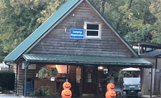 Bonita C.'s photo of a cabin at Raccoon Mountain Caverns and Campground near Pisgah, AL