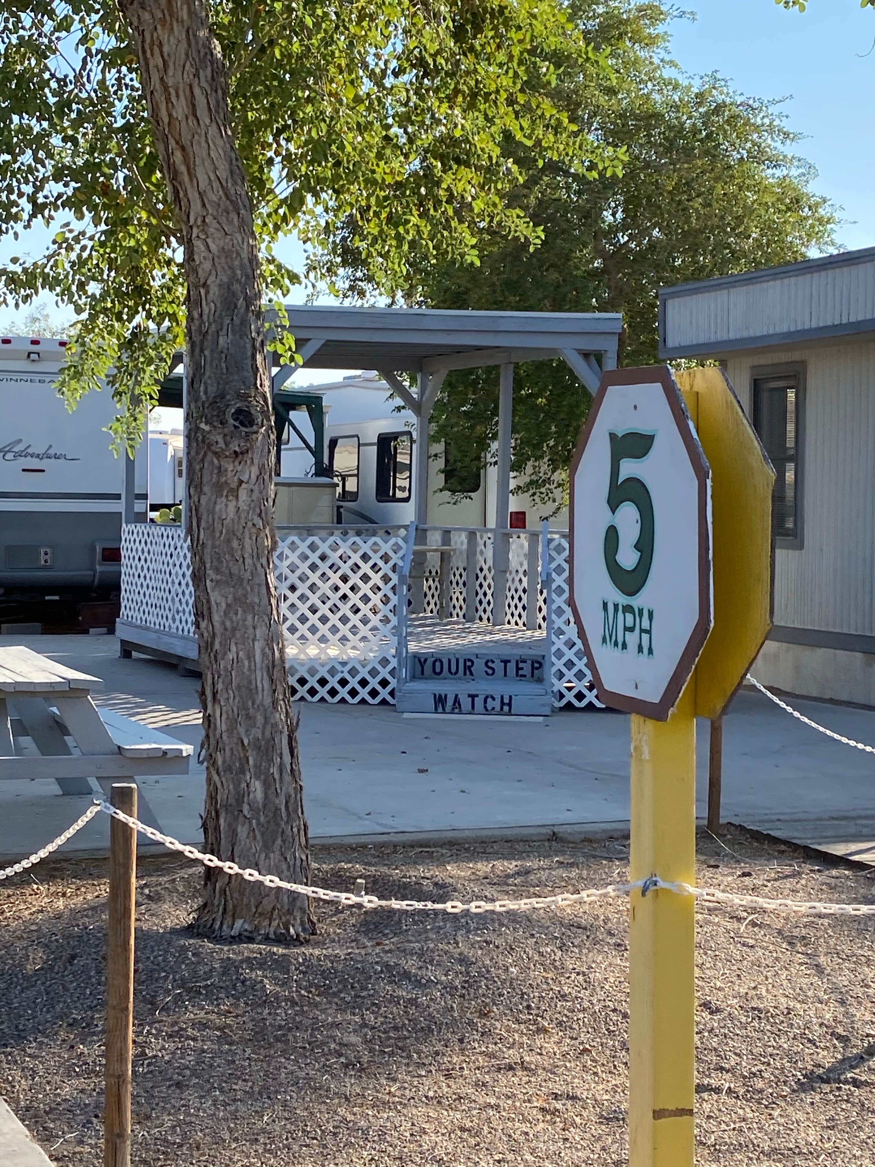 Brittney  C.'s photo of rv camping at Silver Creek RV Park near Bullhead City, AZ