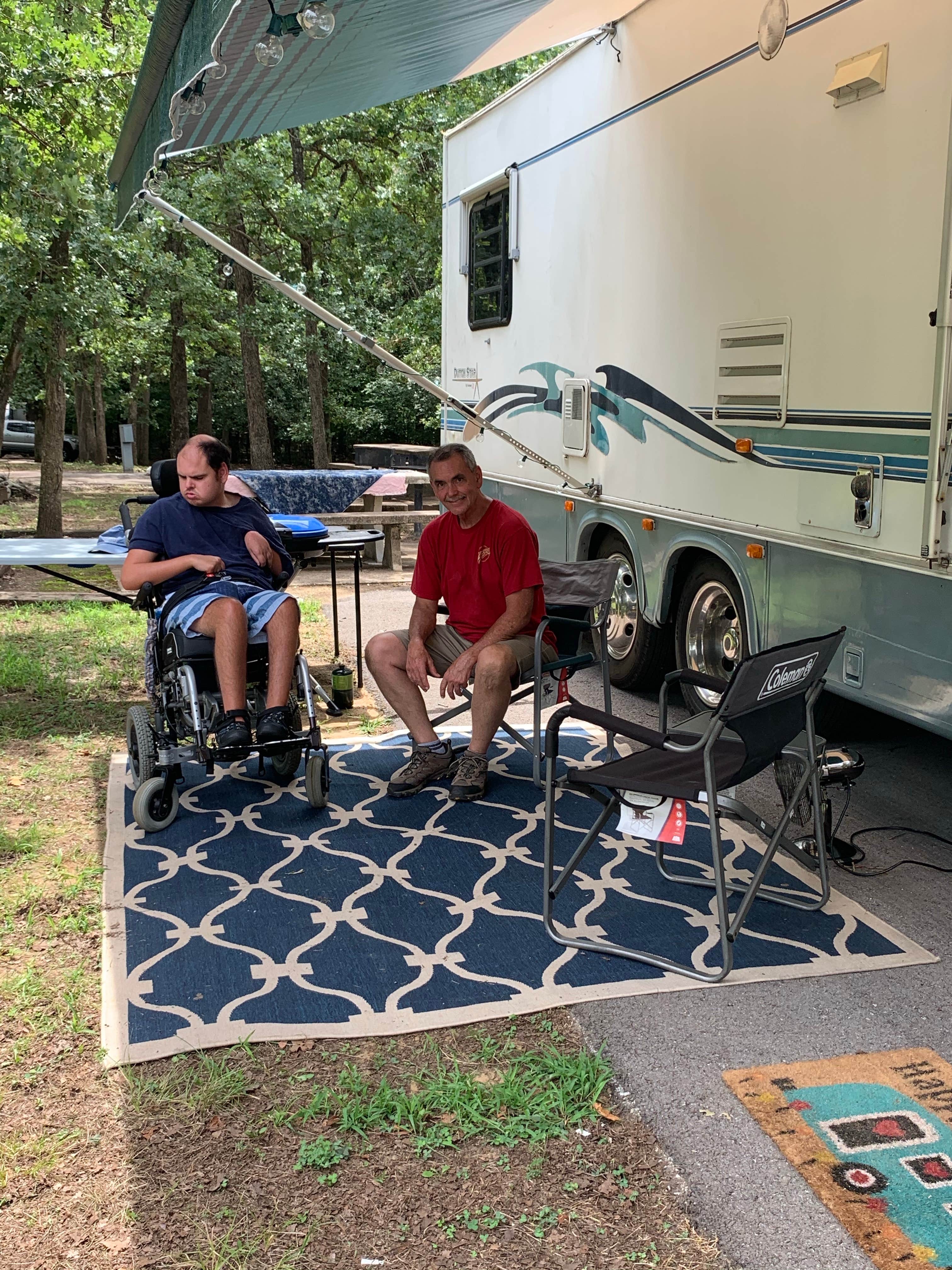 Cheryl T.'s photo of rv camping at Spencer Creek near Oologah Lake