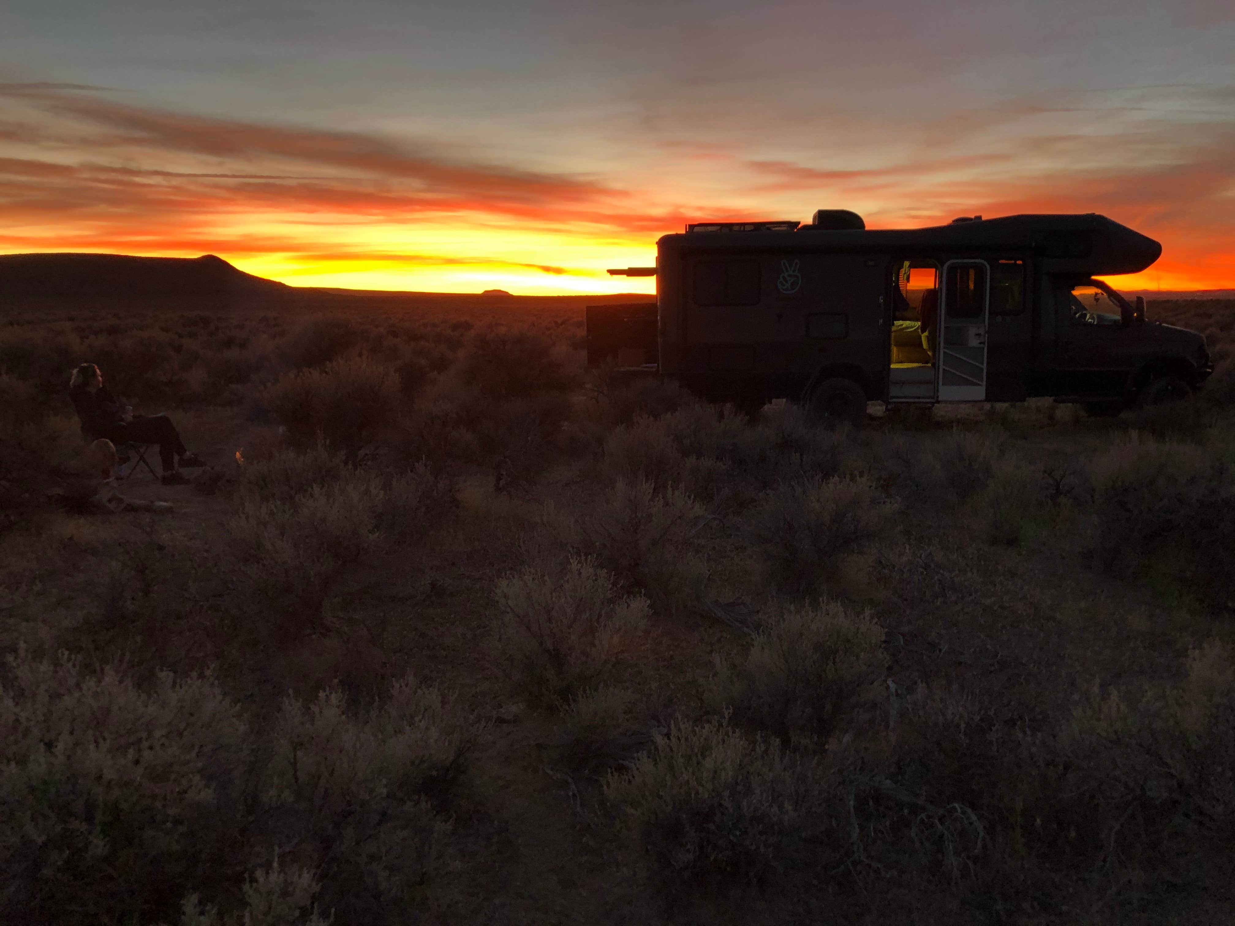 Camper-submitted photo at CV BLM dispersed near Christmas Valley, OR