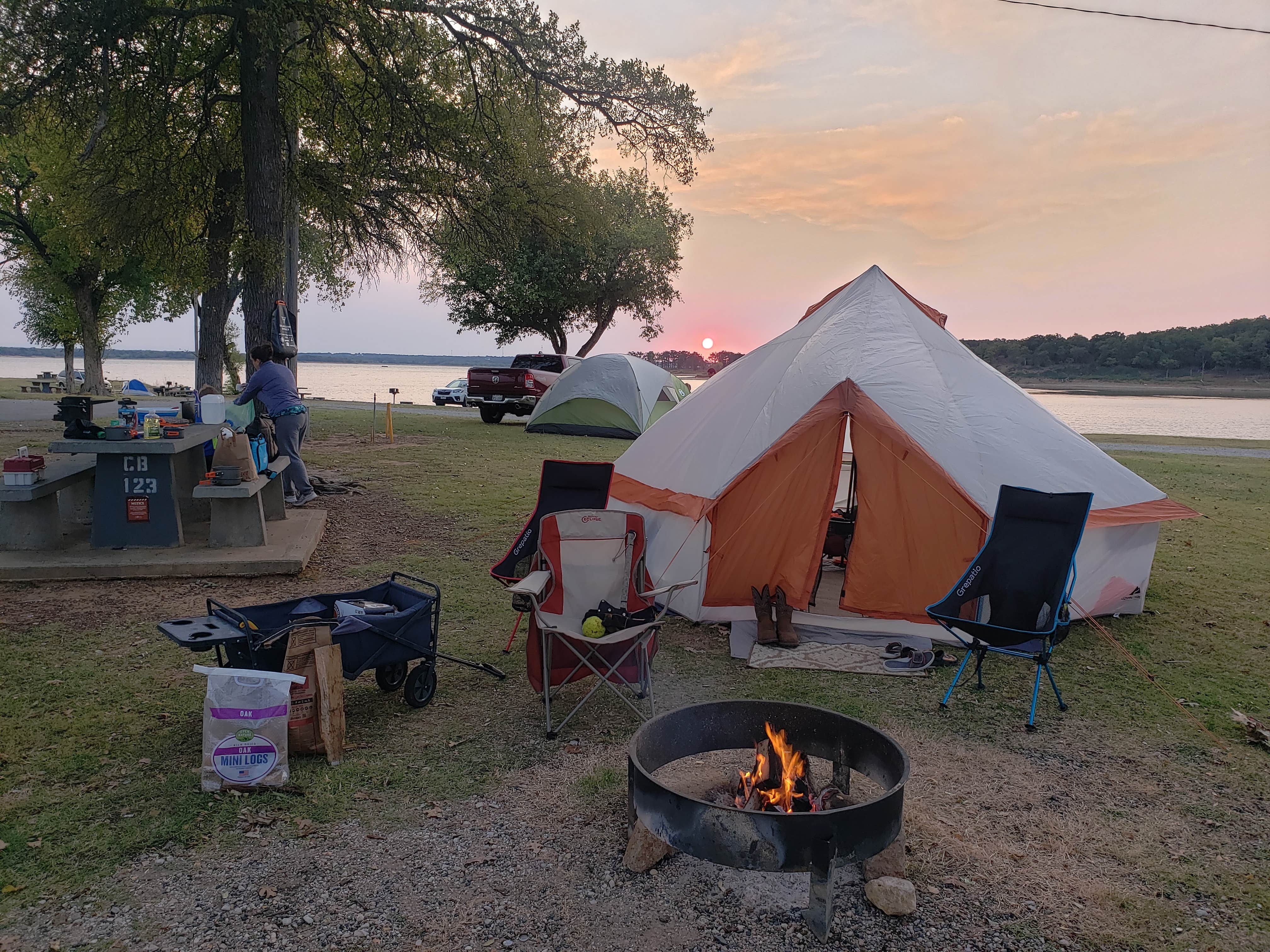 Camper-submitted photo at Lake Texoma State Park — Lake Texoma State Resort Park near Denison, TX
