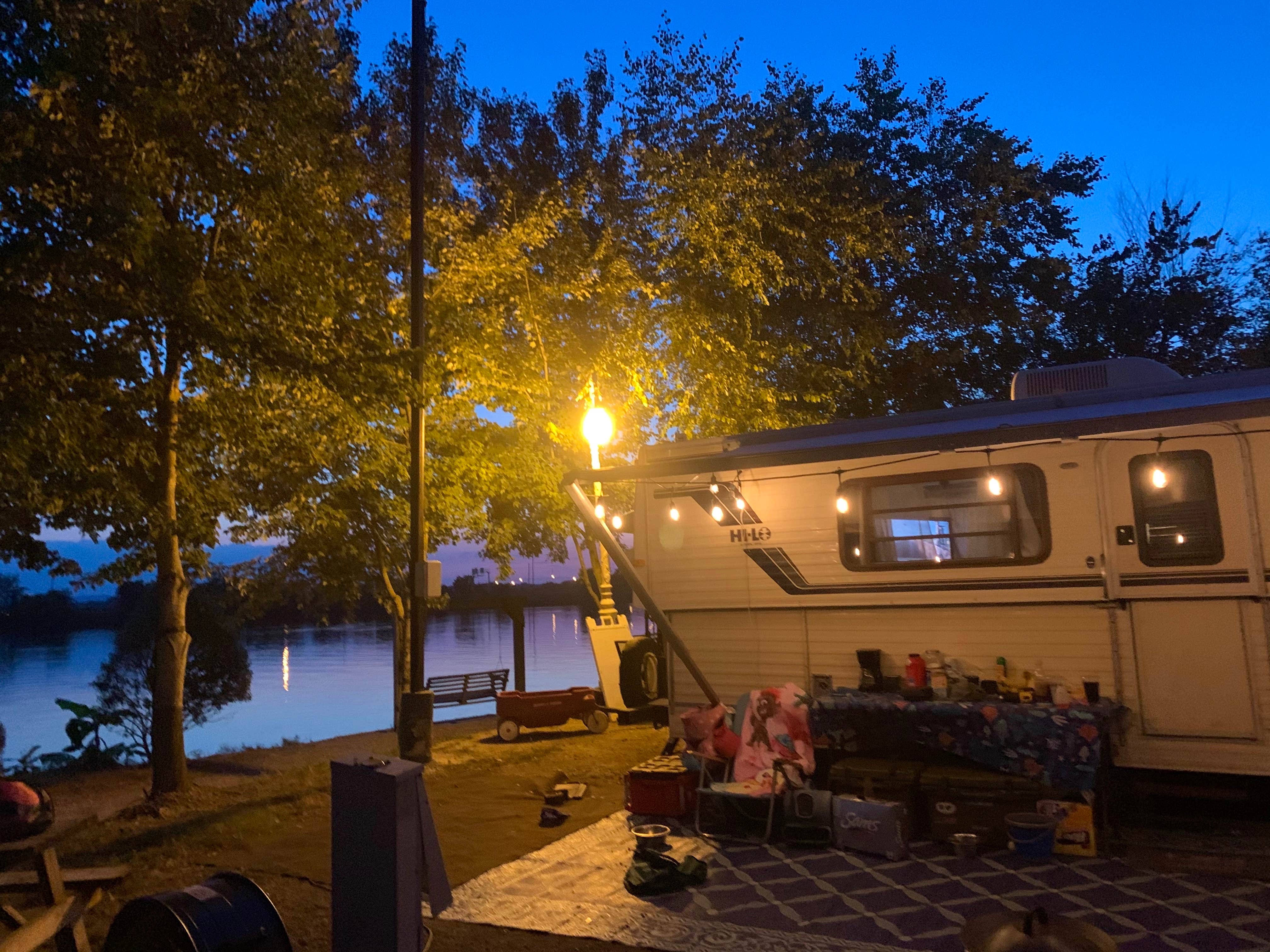 Camper-submitted photo at River Rocks Landing near Rainbow City, AL