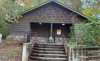 Alexandra T.'s photo of a cabin at Devil's Den State Park Campground in Arkansas
